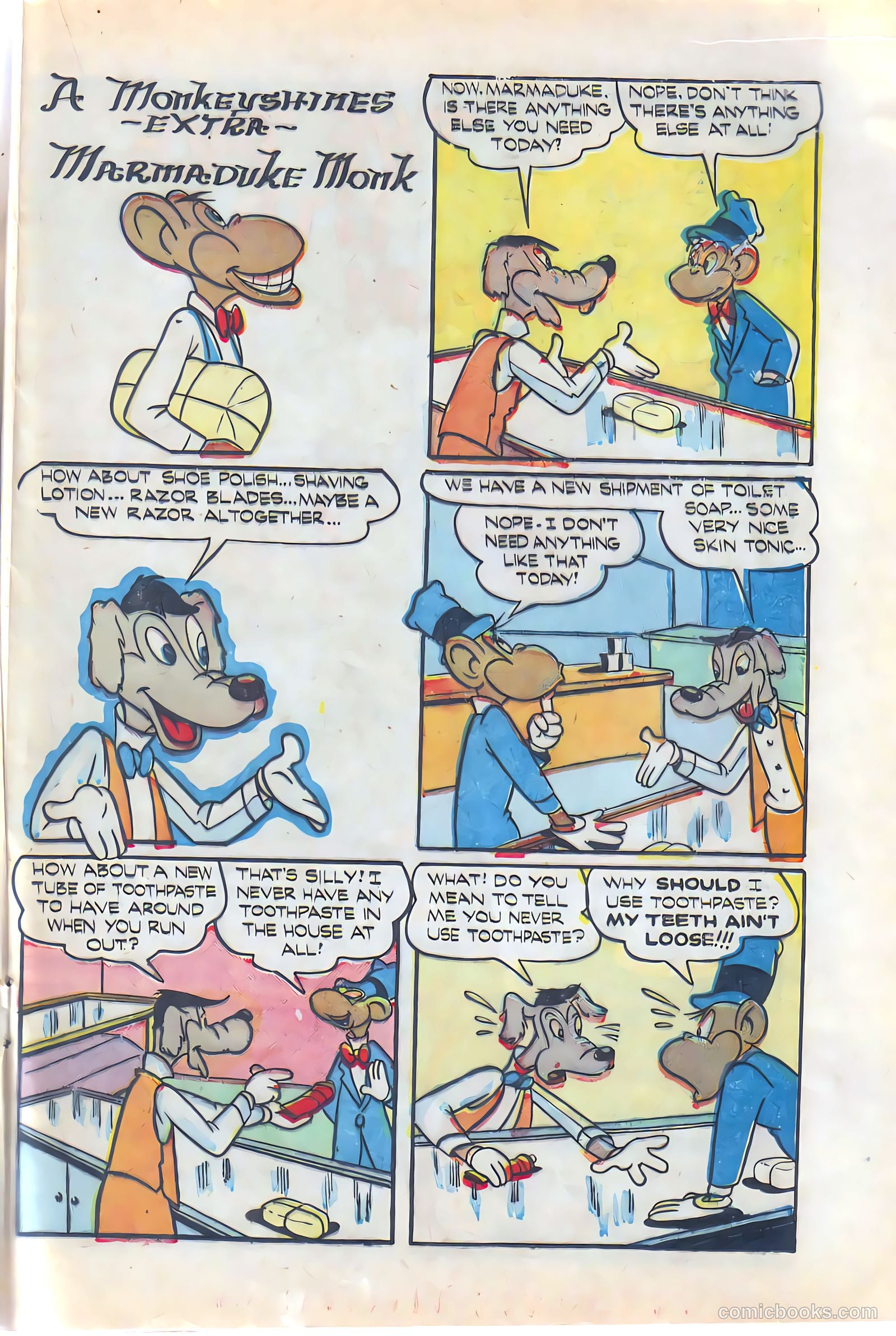 Monkeyshines Comics #13 (1947) — page 21 of 31