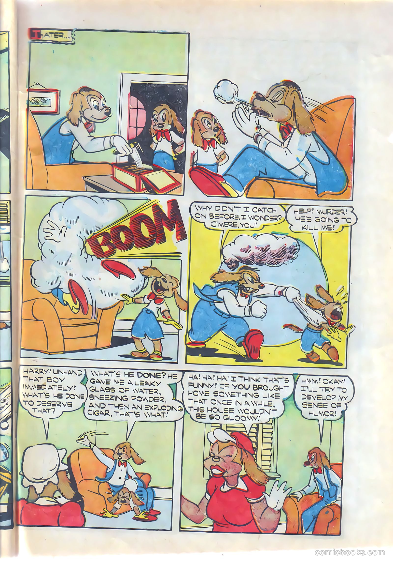 Monkeyshines Comics #13 (1947) — page 30 of 31