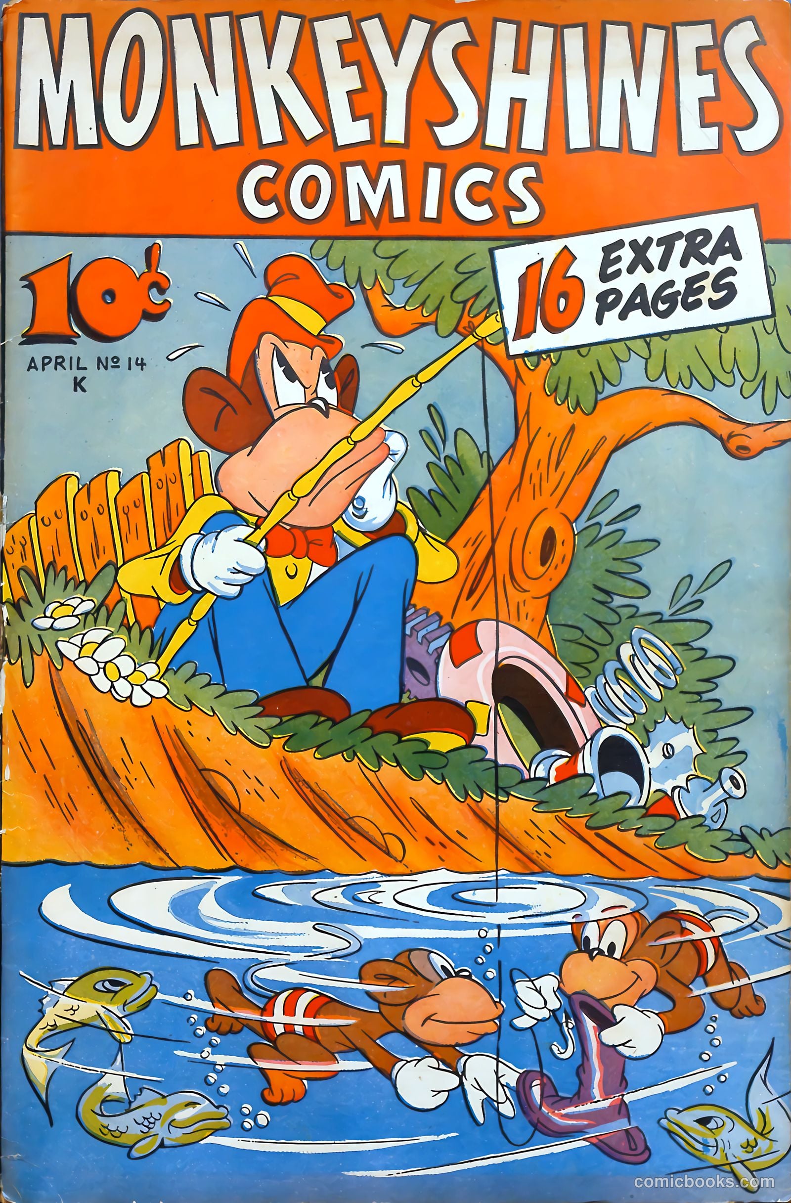 Monkeyshines Comics #14 cover