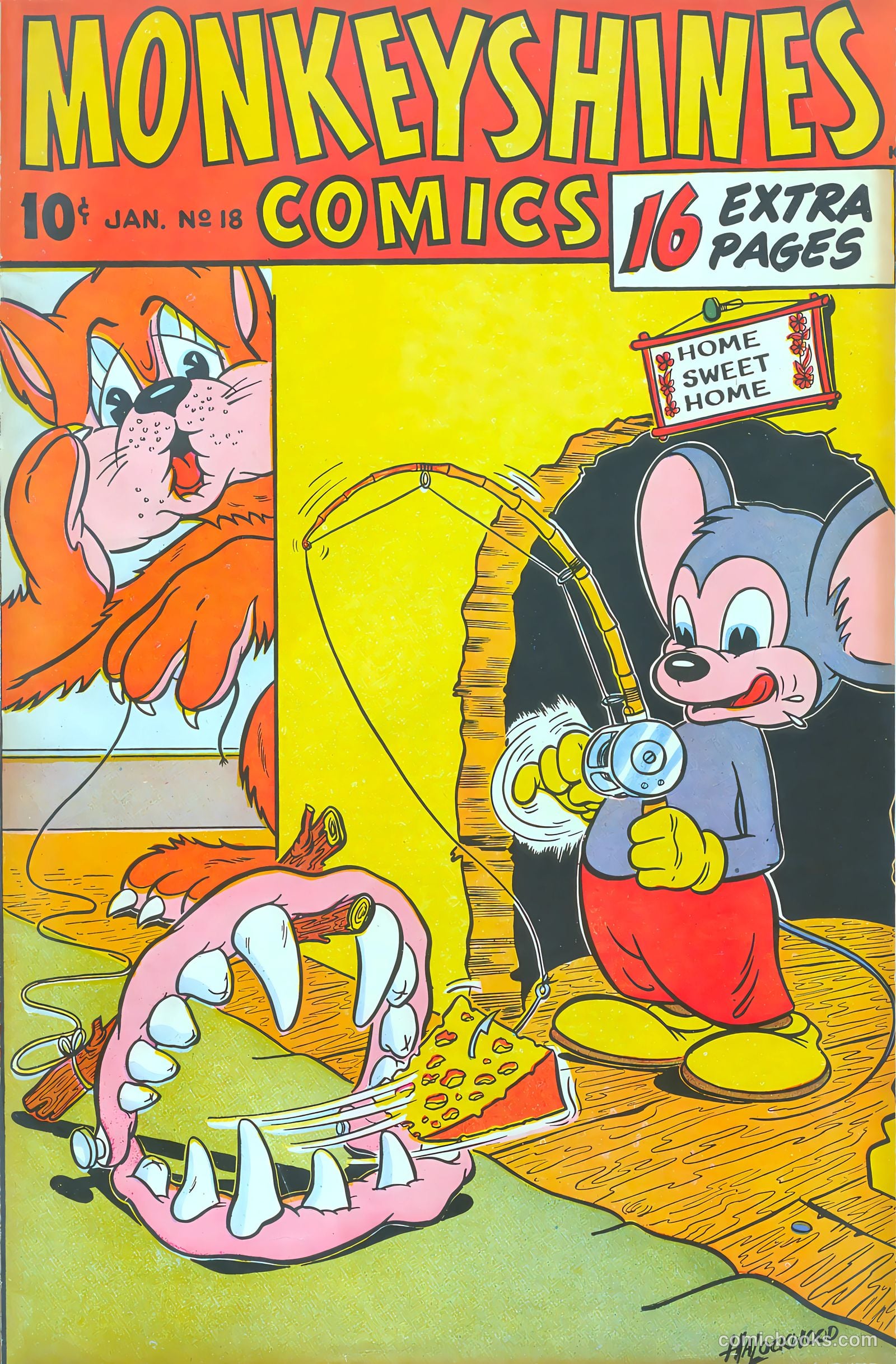 Monkeyshines Comics #18 cover