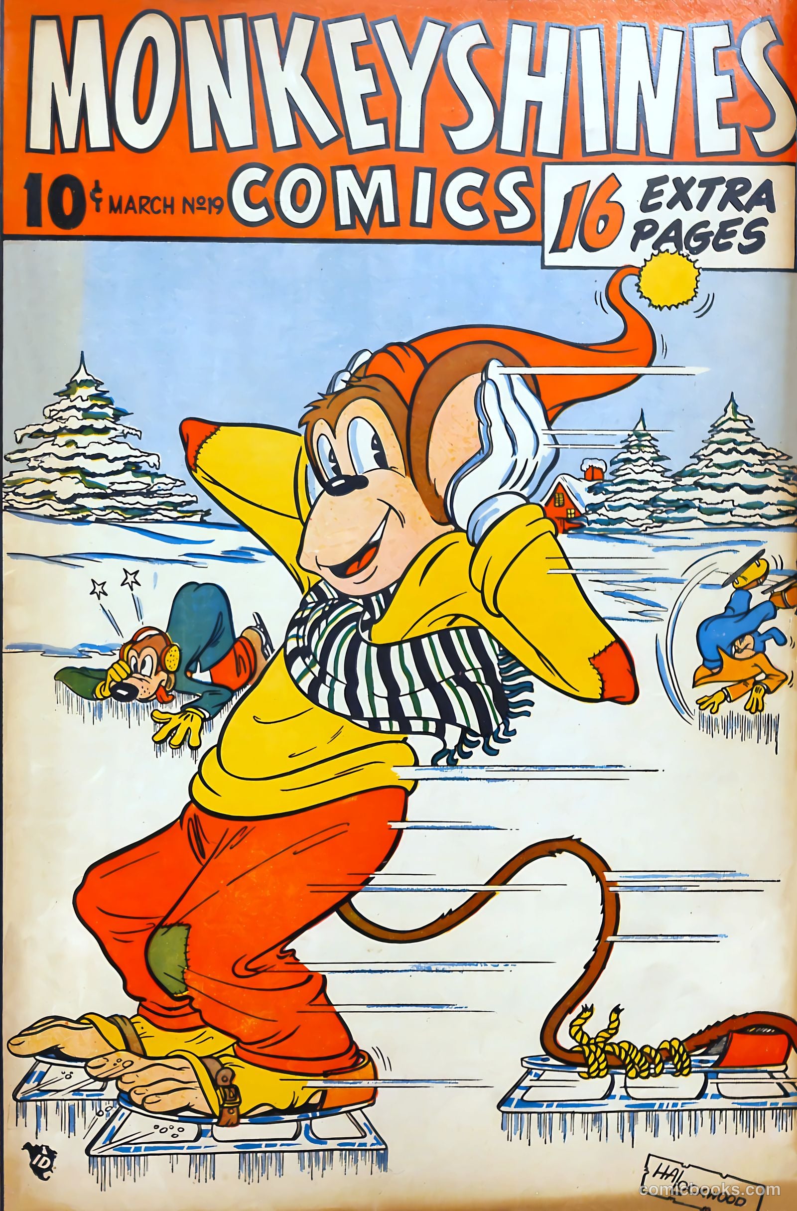 Monkeyshines Comics #19 cover