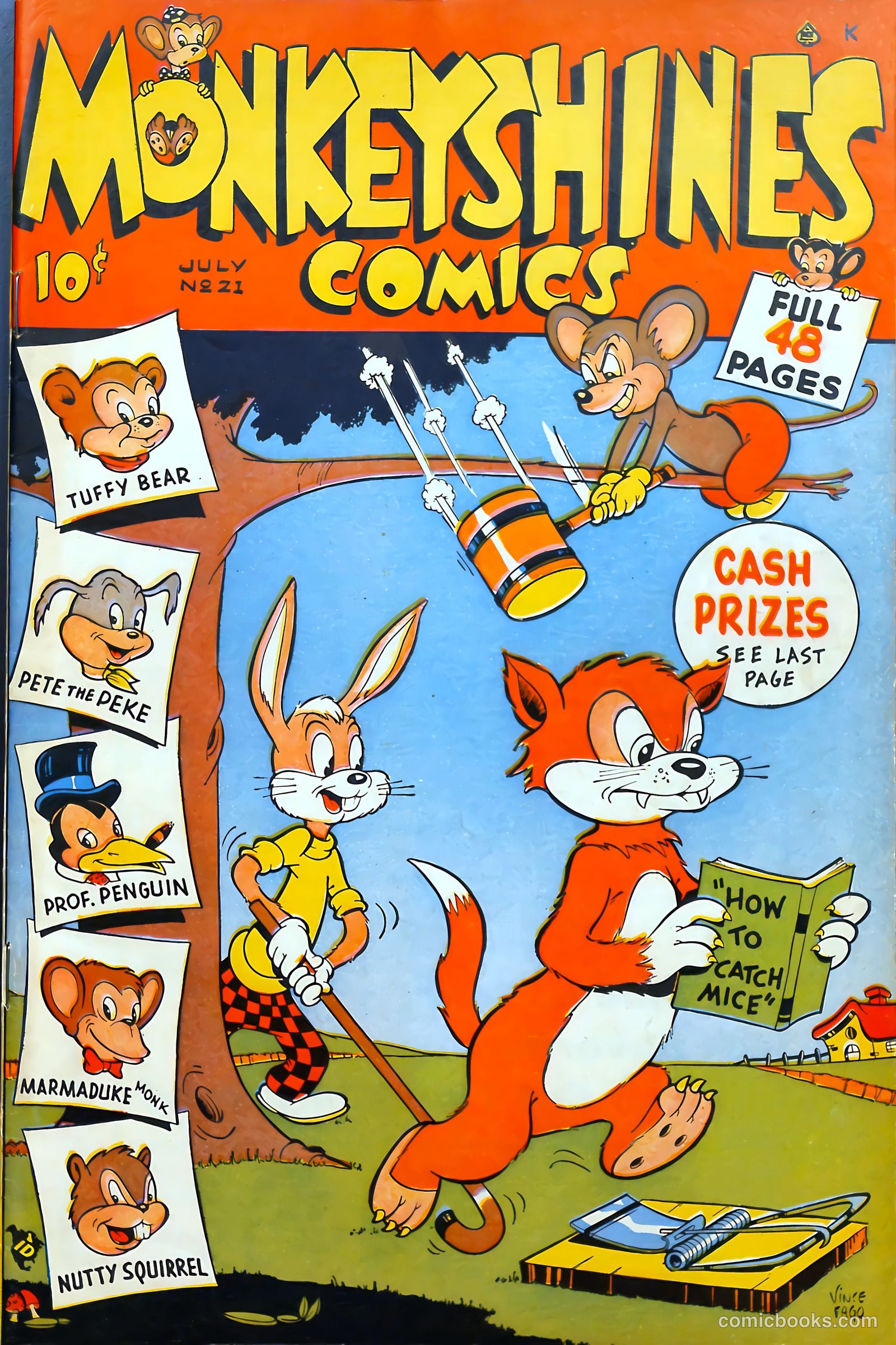 Monkeyshines Comics #21 (1948) — page 1 of 52