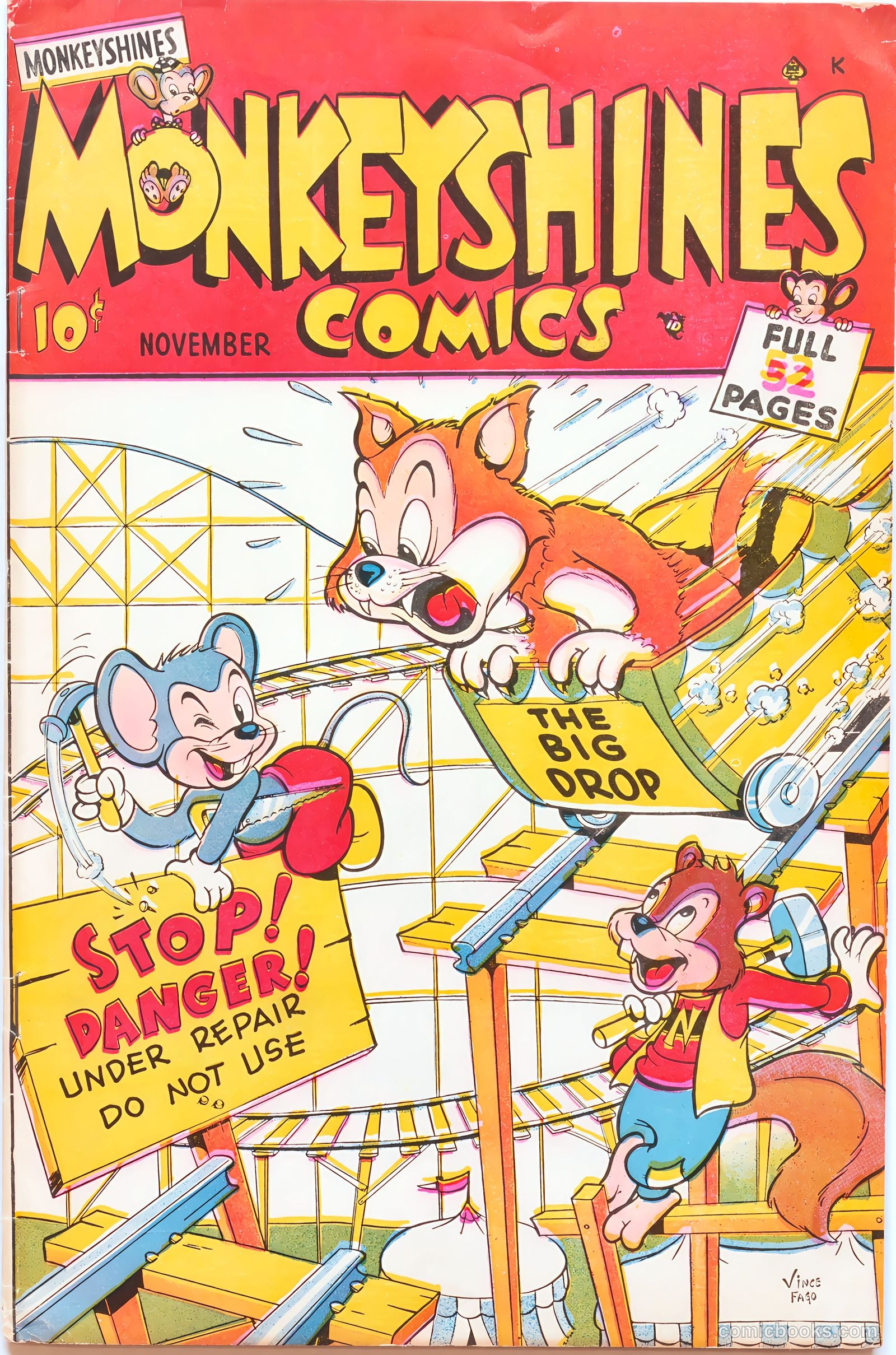 Monkeyshines Comics #23 cover