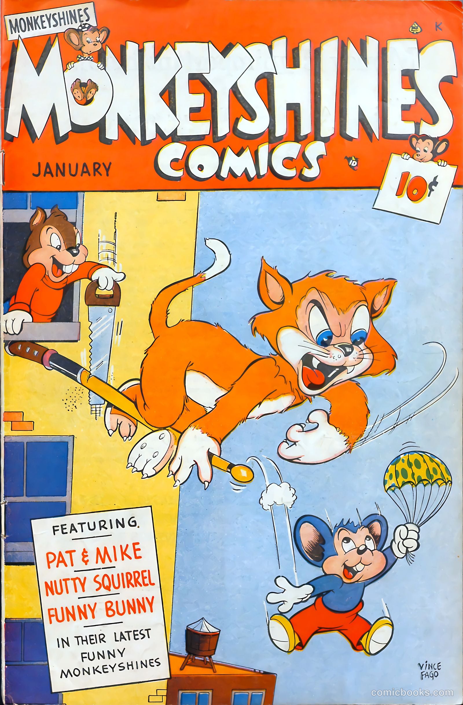 Monkeyshines Comics #24 cover