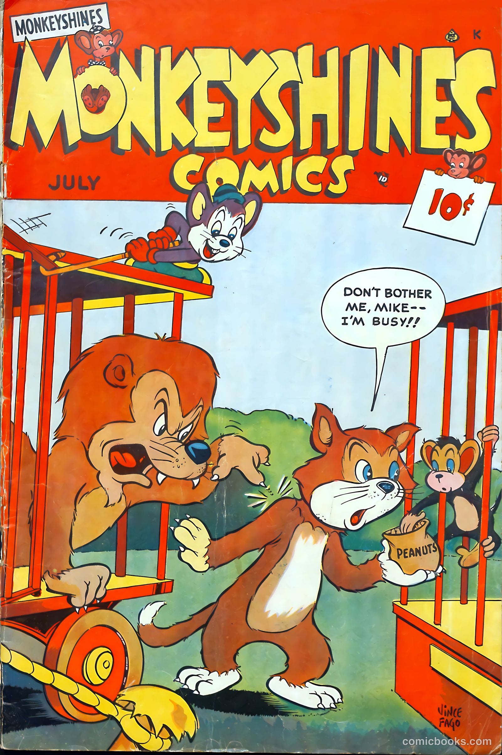 Monkeyshines Comics #27 cover