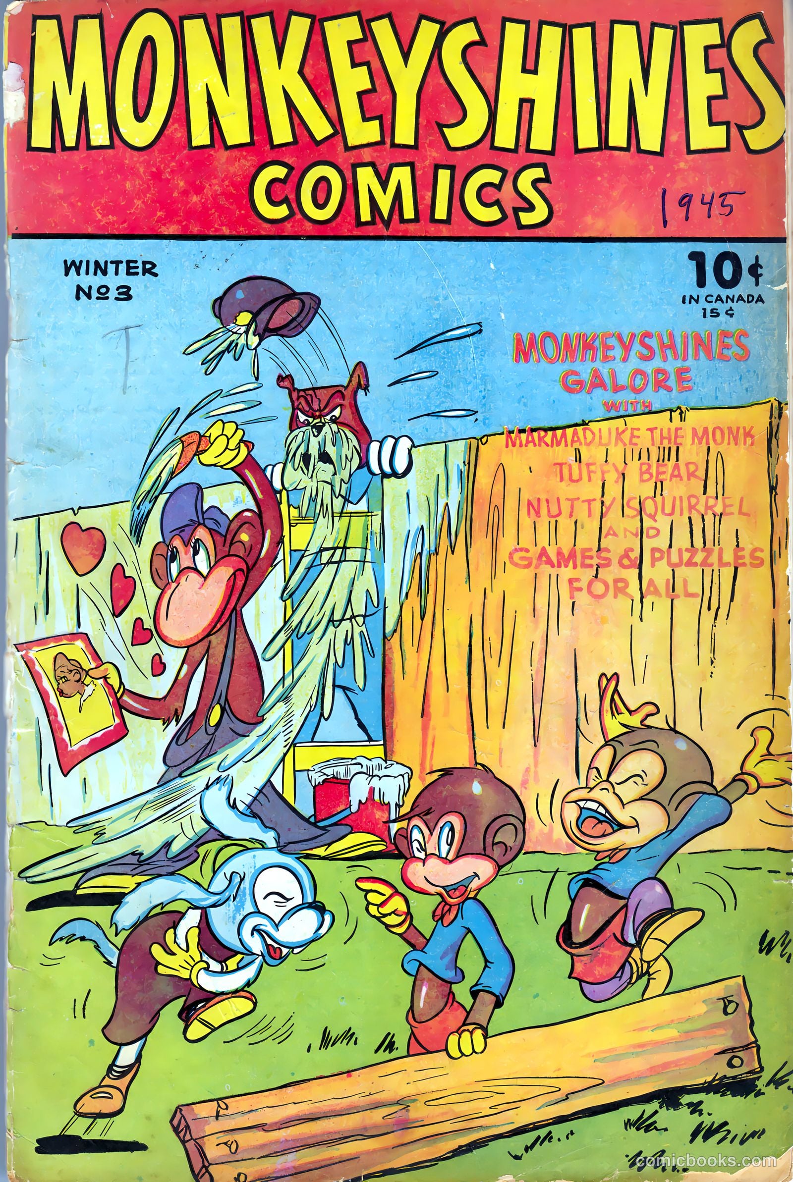 Monkeyshines Comics #3 (1945) — page 1 of 52