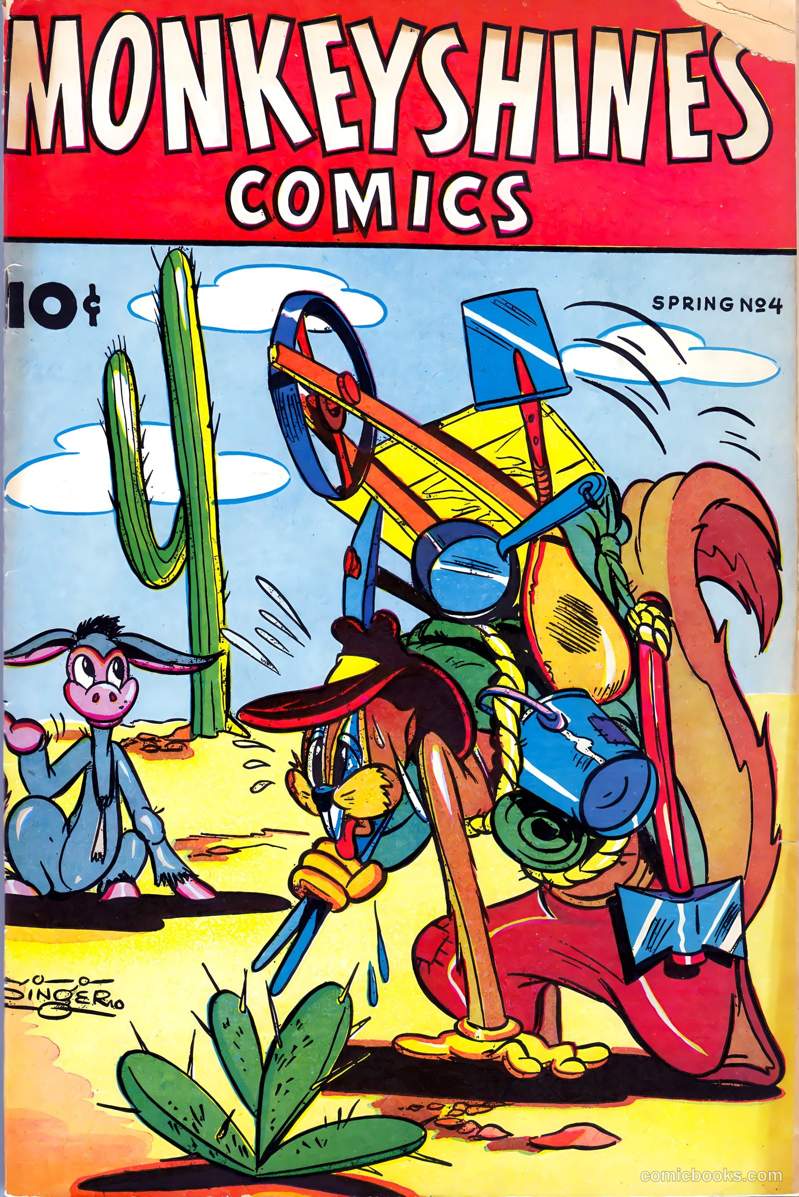 Monkeyshines Comics #4 (1945) — page 1 of 36