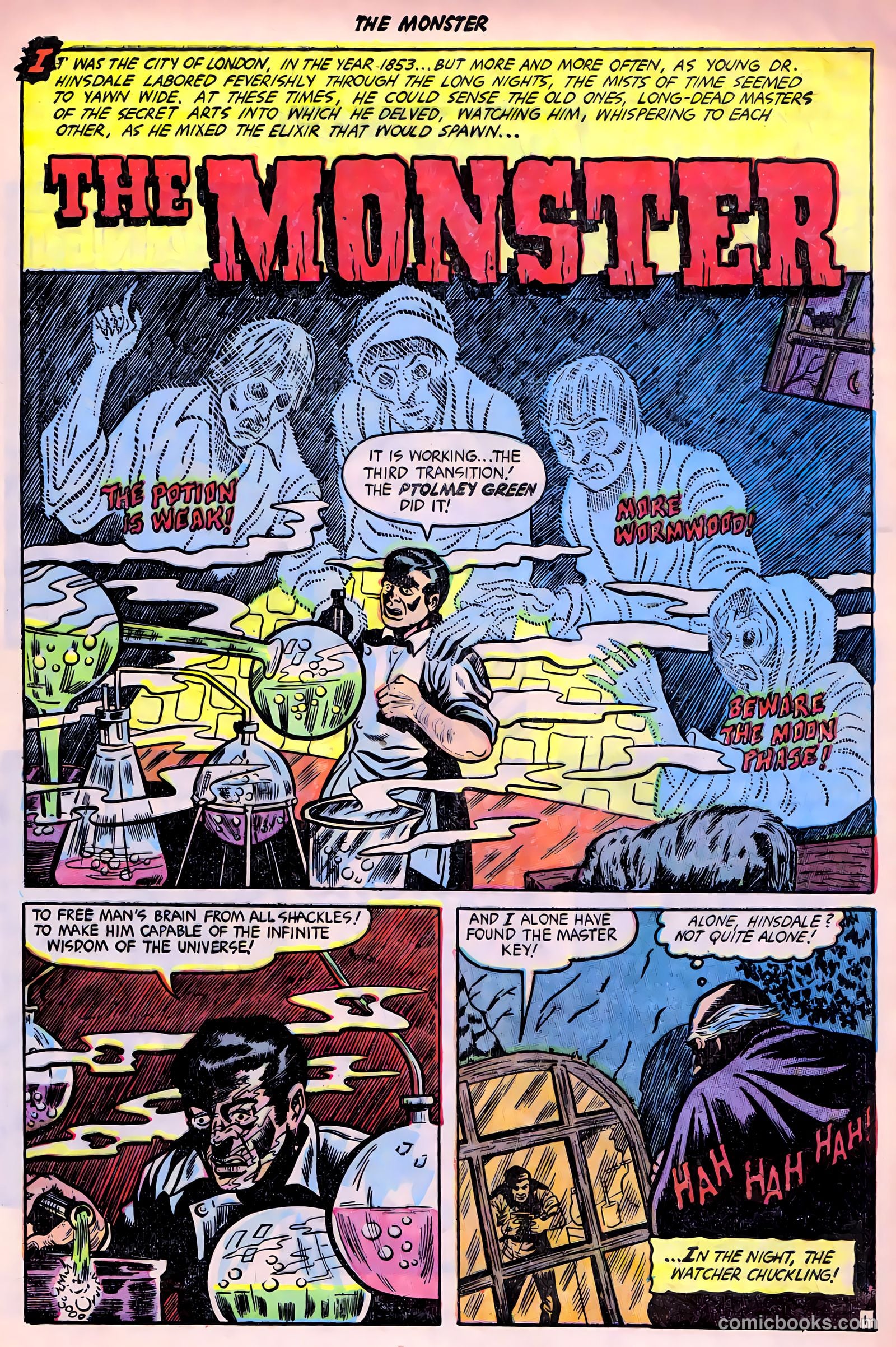 Monster #1 (1953, Fiction House) — page 4 of 36