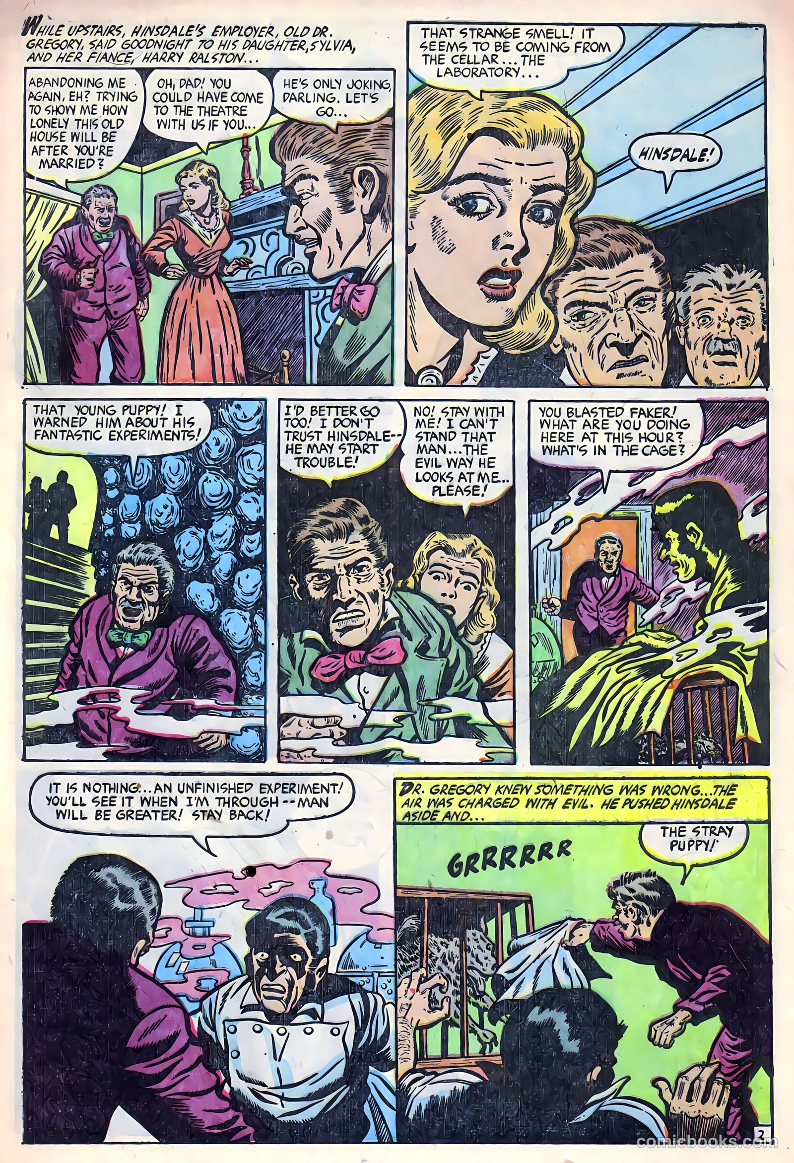 Monster #1 (1953, Fiction House) — page 5 of 36