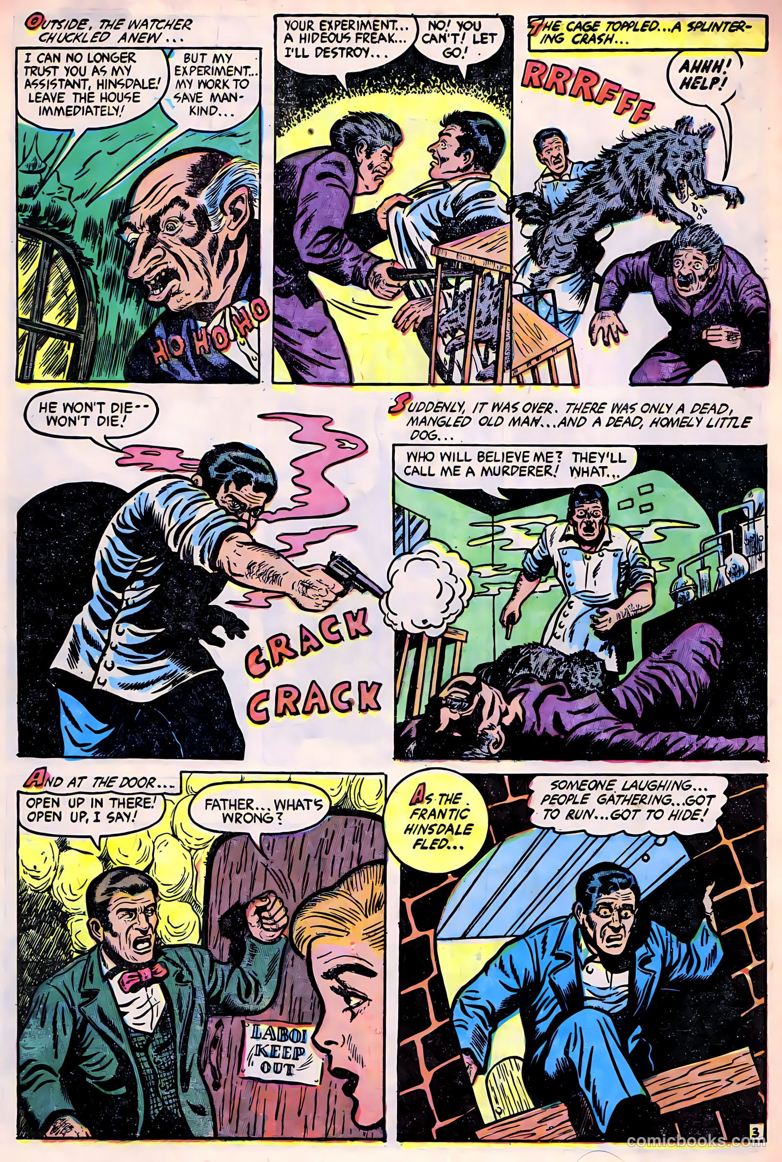 Monster #1 (1953, Fiction House) — page 6 of 36