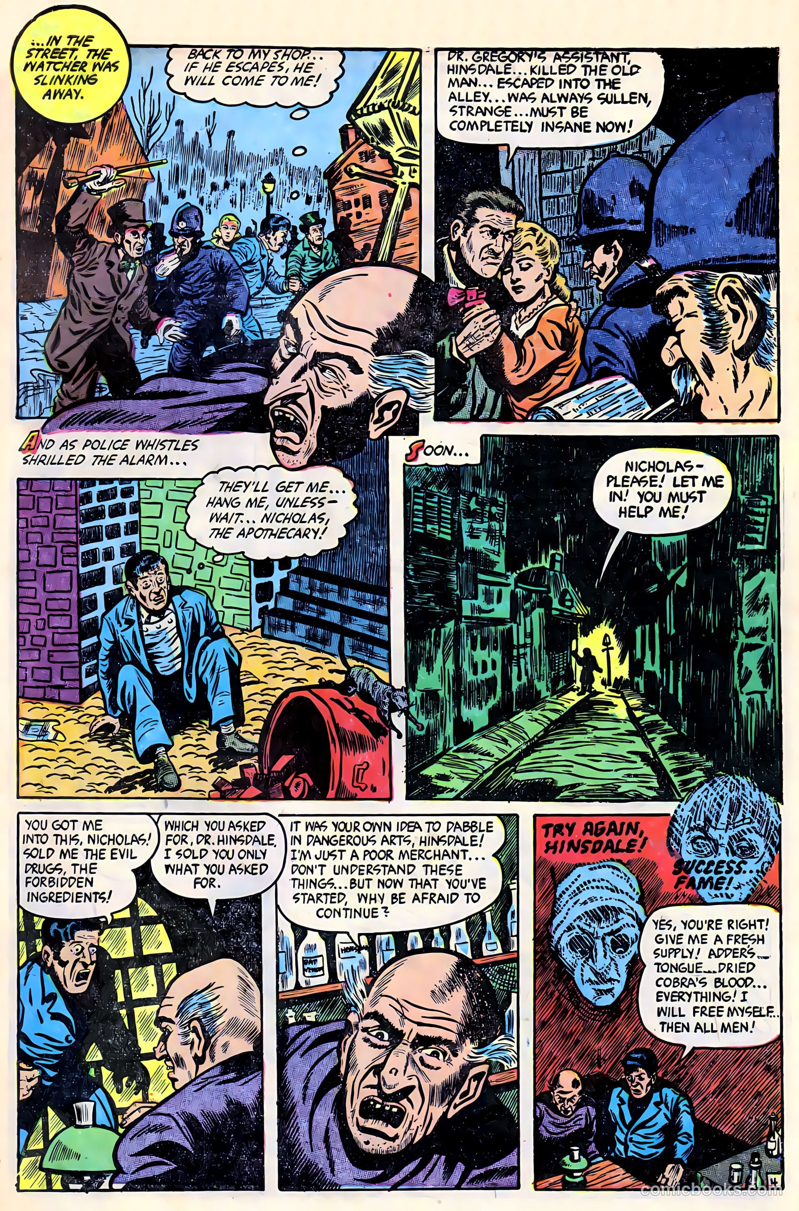 Monster #1 (1953, Fiction House) — page 7 of 36