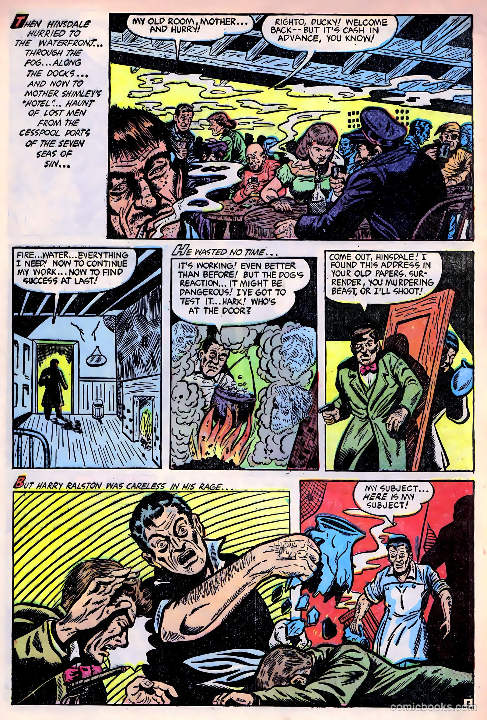 Monster #1 (1953, Fiction House) — page 8 of 36