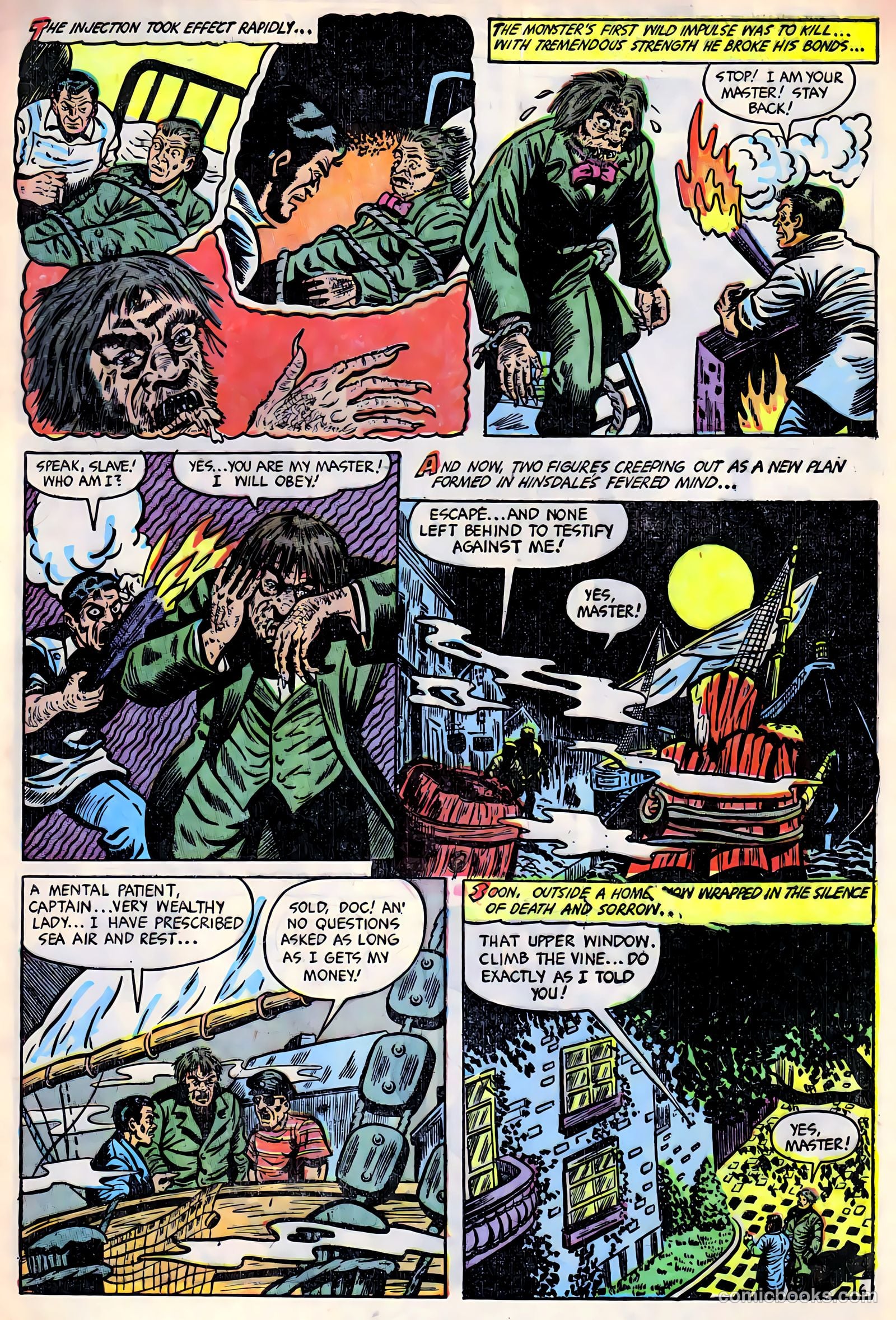 Monster #1 (1953, Fiction House) — page 9 of 36