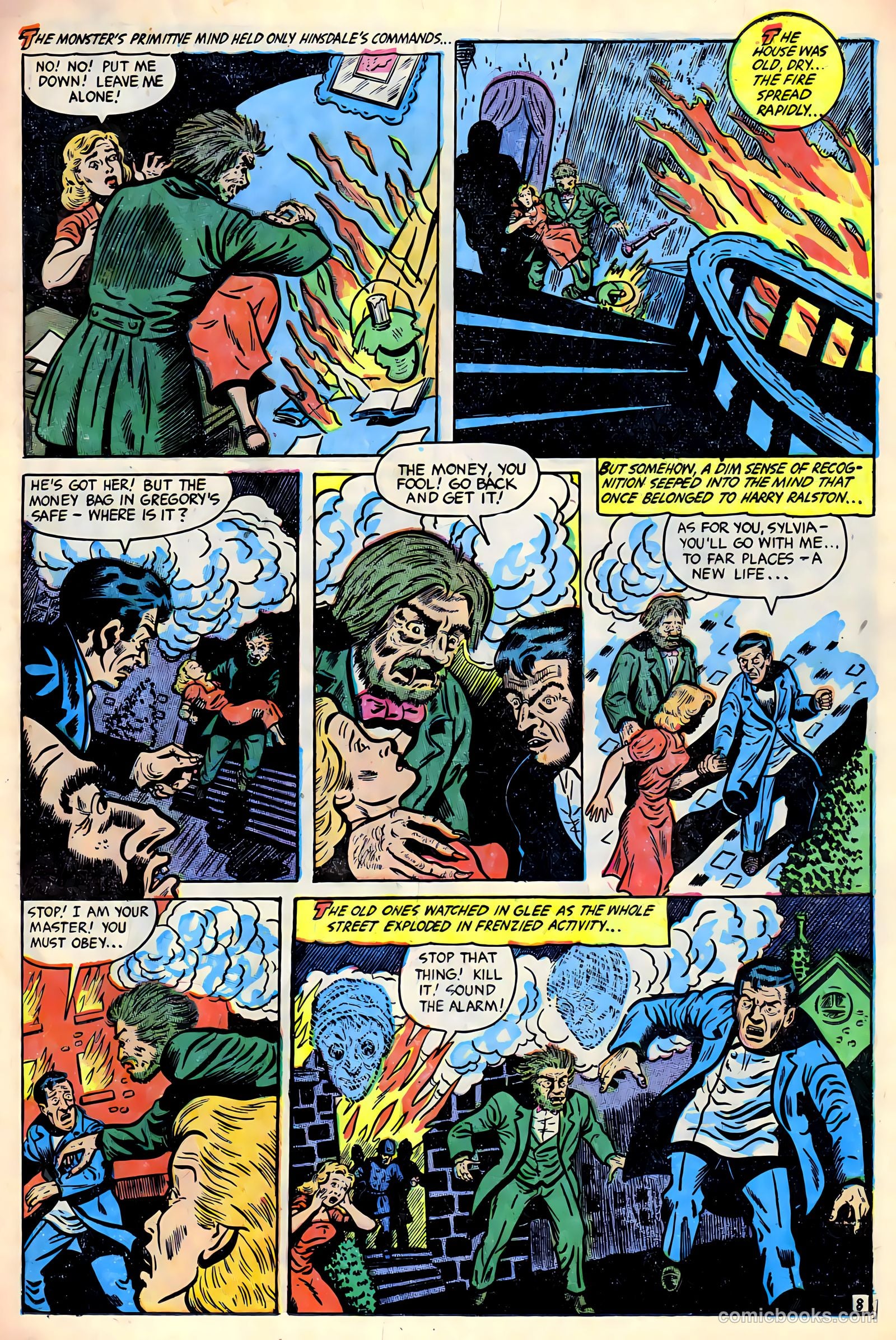 Monster #1 (1953, Fiction House) — page 11 of 36