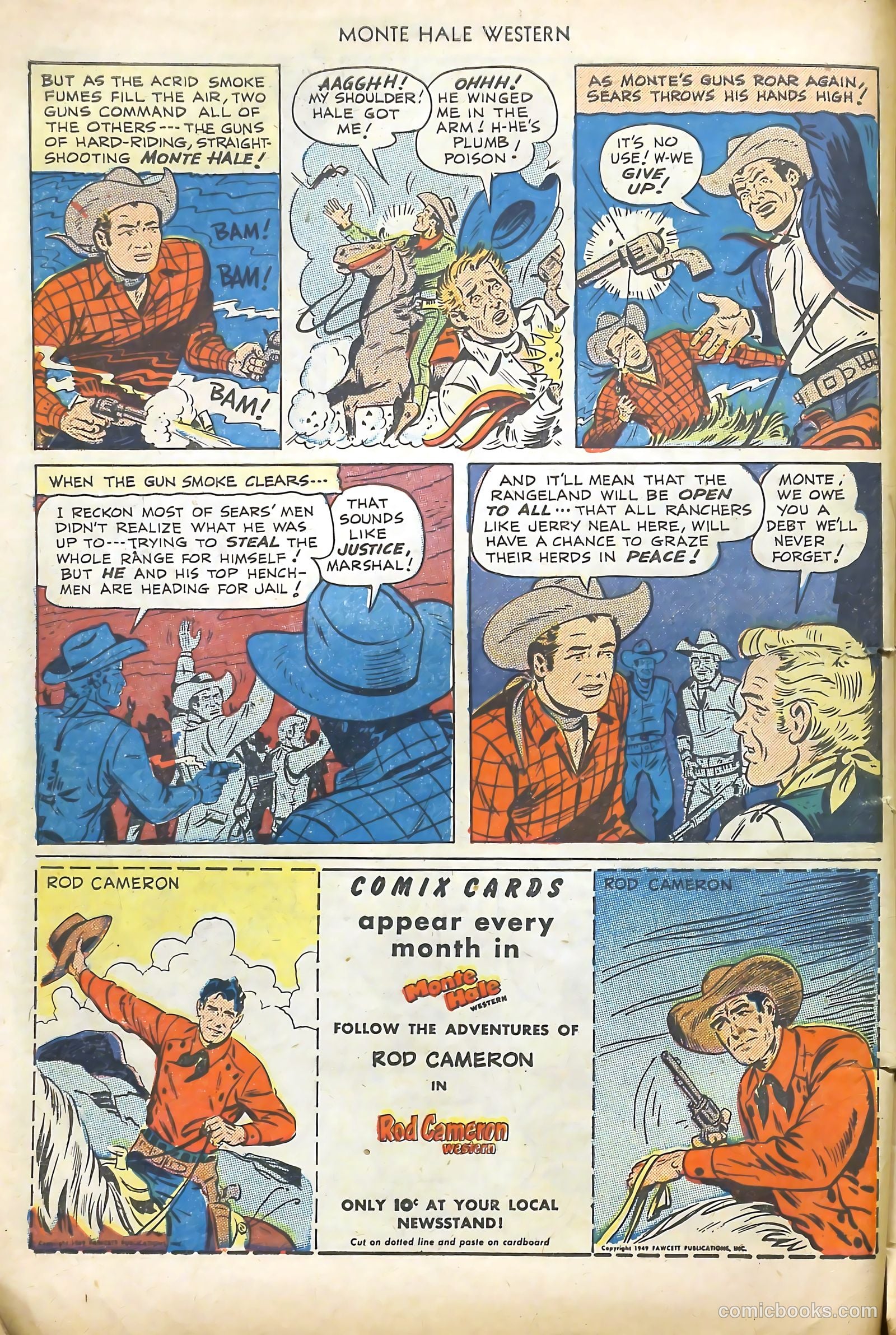 Monte Hale Western #45 (1950) — page 11 of 36