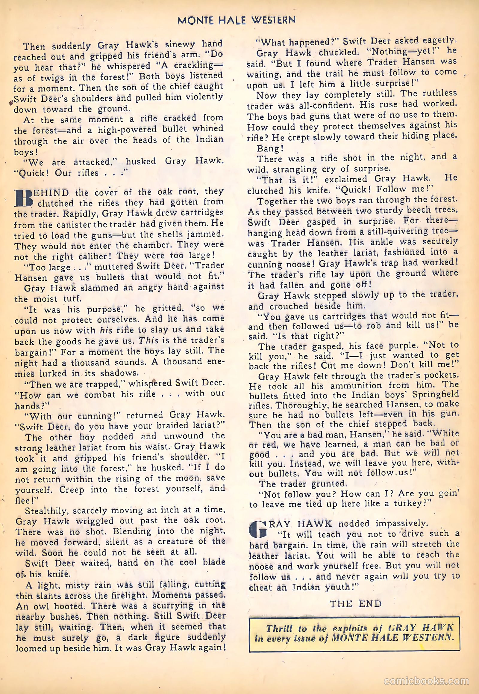 Monte Hale Western #45 (1950) — page 13 of 36