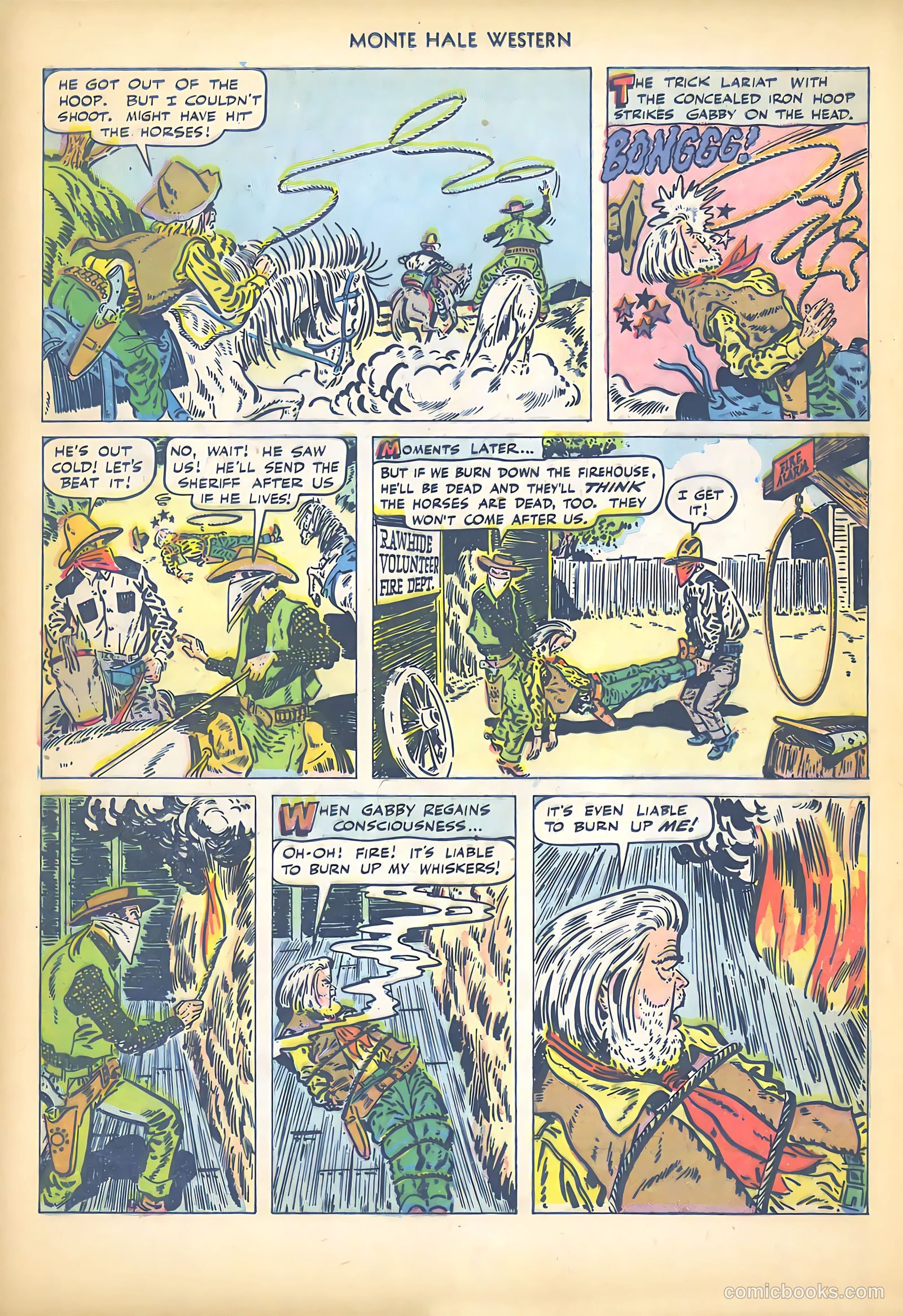 Monte Hale Western #45 (1950) — page 16 of 36
