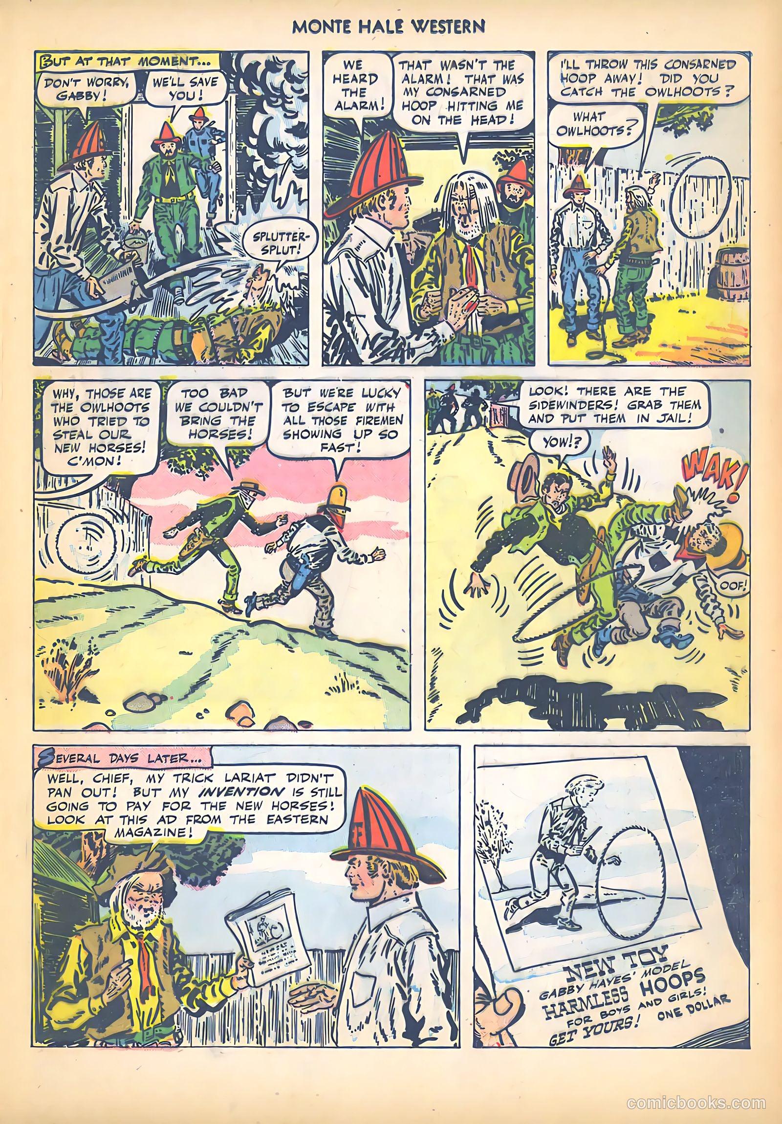 Monte Hale Western #45 (1950) — page 17 of 36