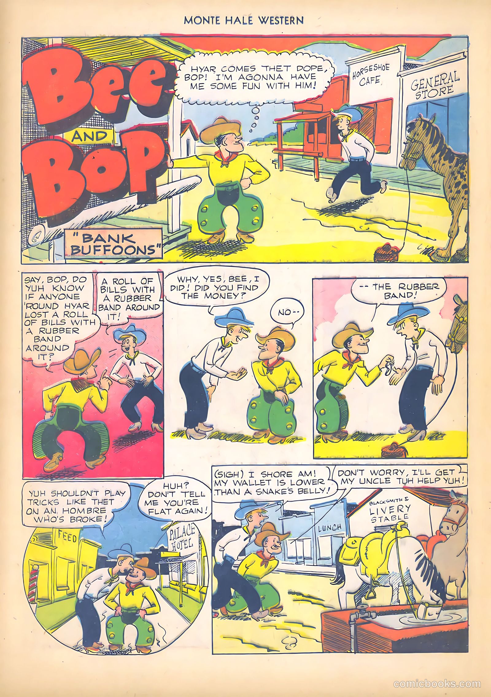 Monte Hale Western #45 (1950) — page 24 of 36
