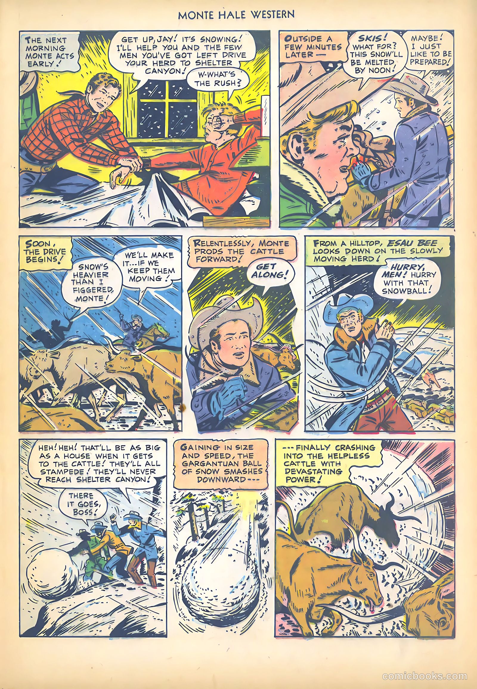 Monte Hale Western #45 (1950) — page 29 of 36