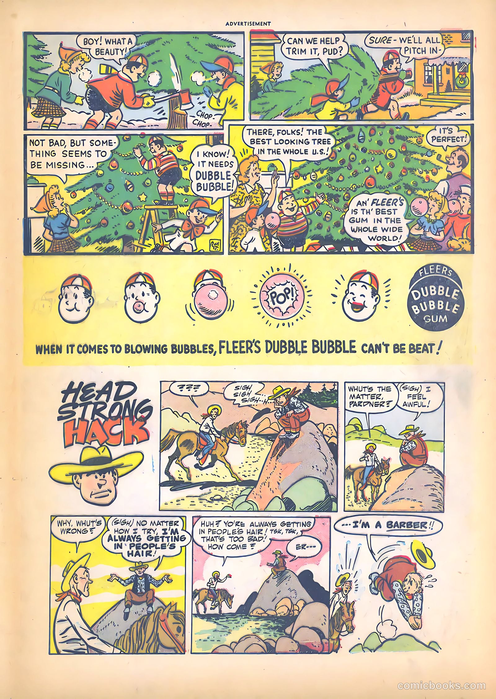 Monte Hale Western #45 (1950) — page 33 of 36
