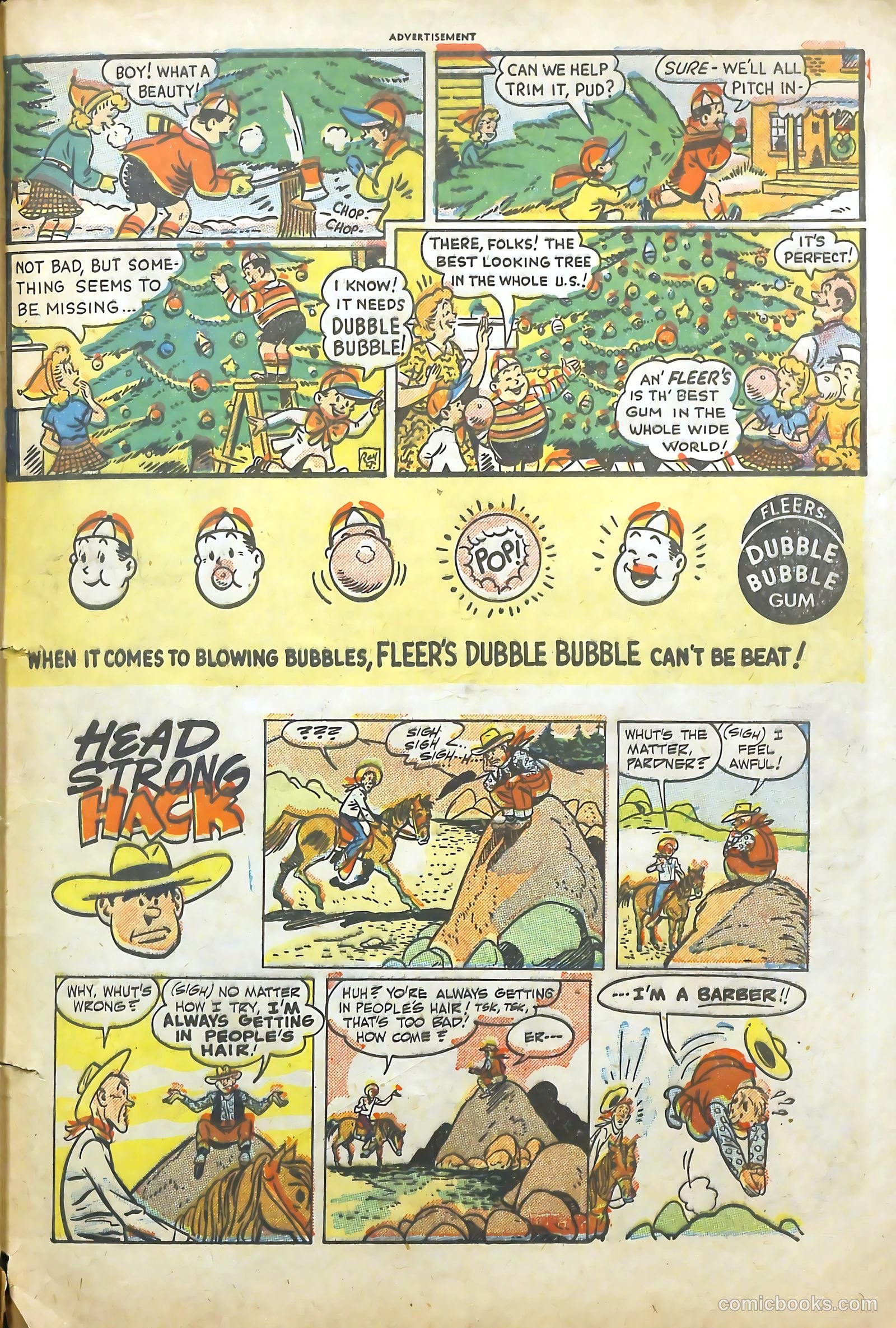 Monte Hale Western #45 (1950) — page 34 of 36