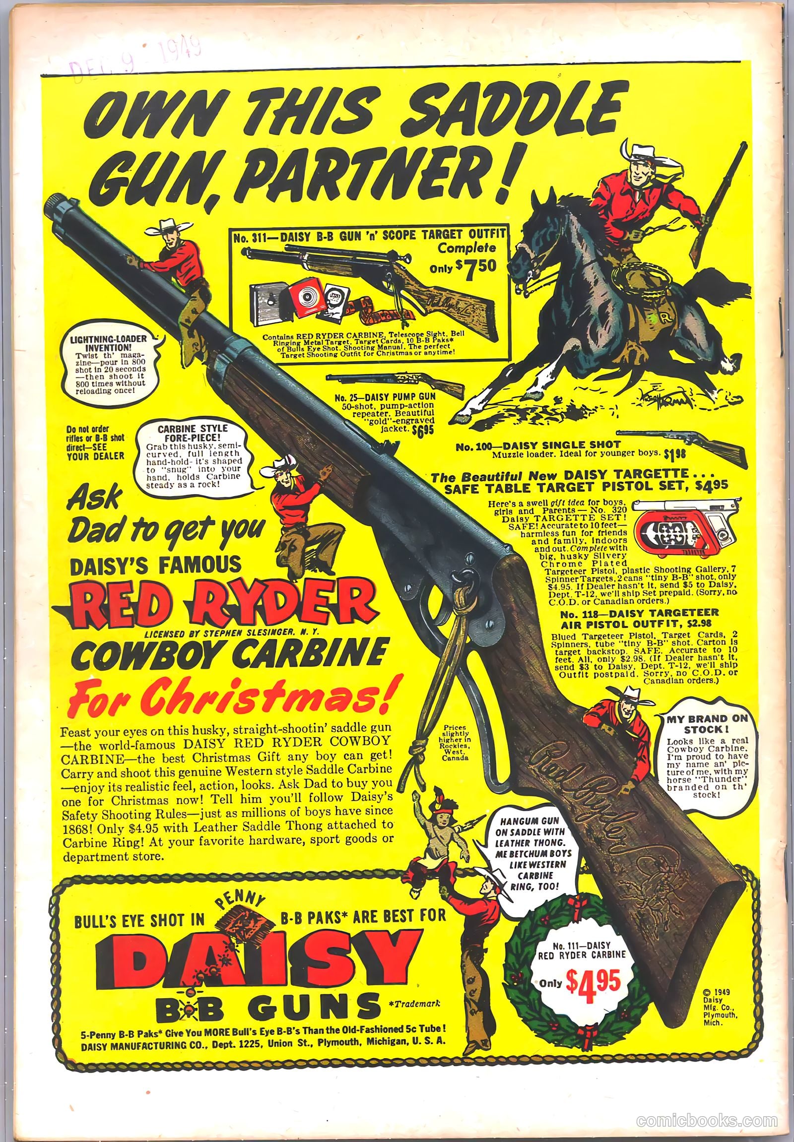 Monte Hale Western #45 (1950) — page 36 of 36