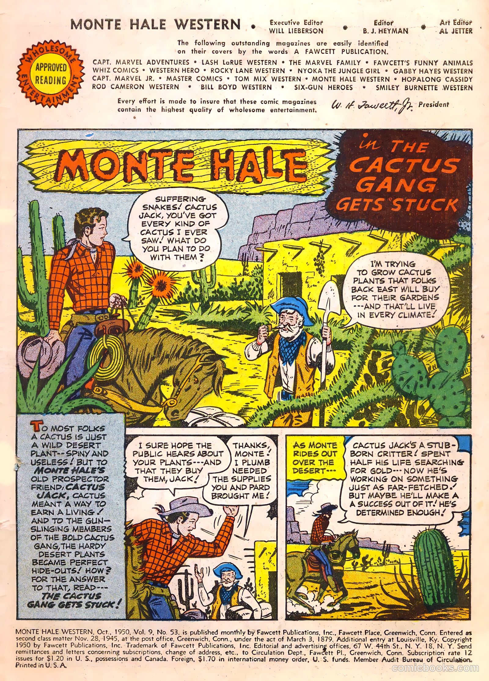 Monte Hale Western #53 (1950) — page 2 of 33