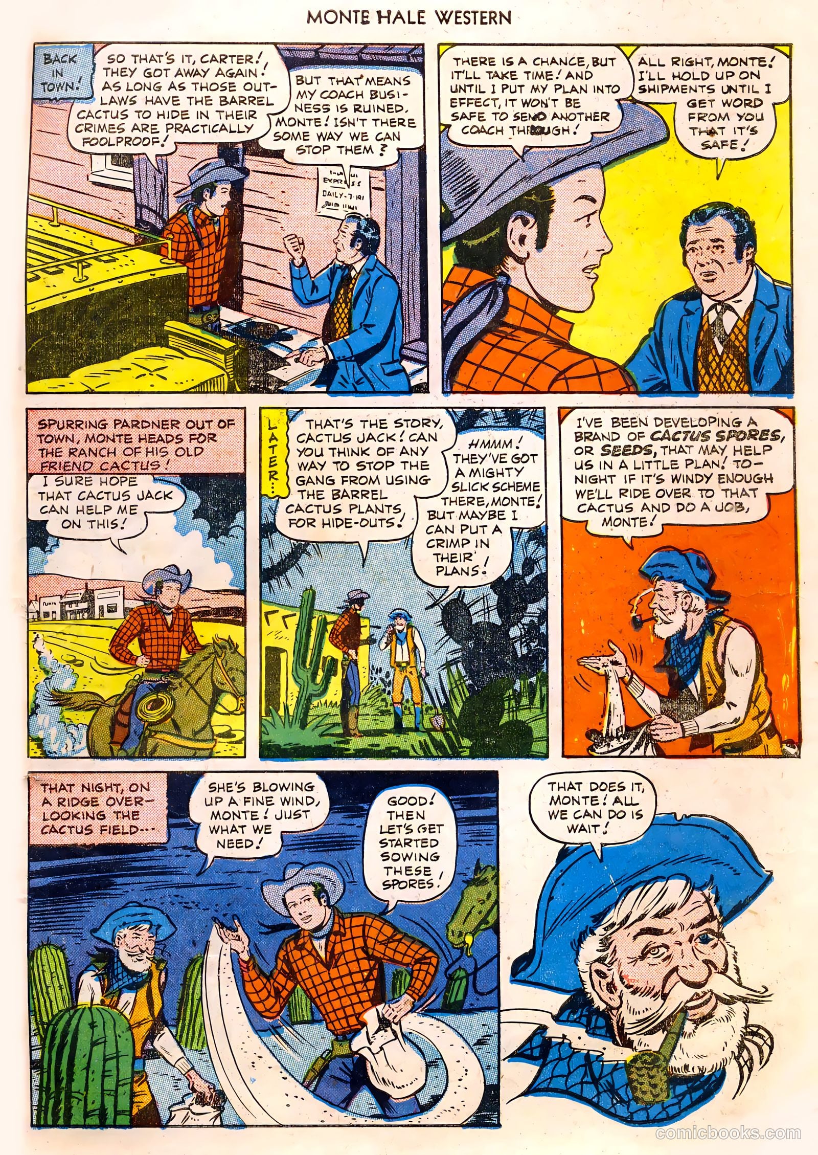 Monte Hale Western #53 (1950) — page 6 of 33