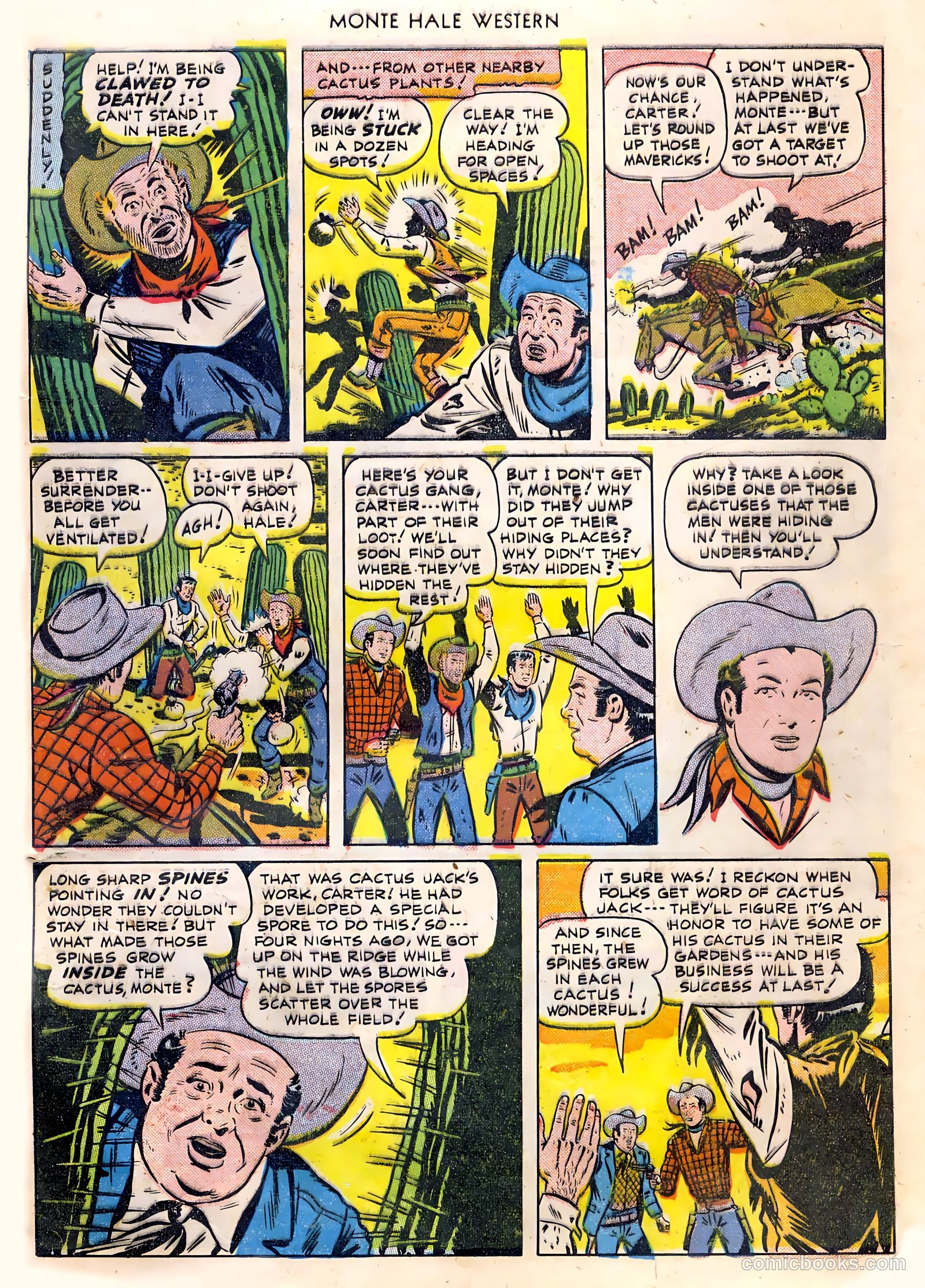 Monte Hale Western #53 (1950) — page 8 of 33