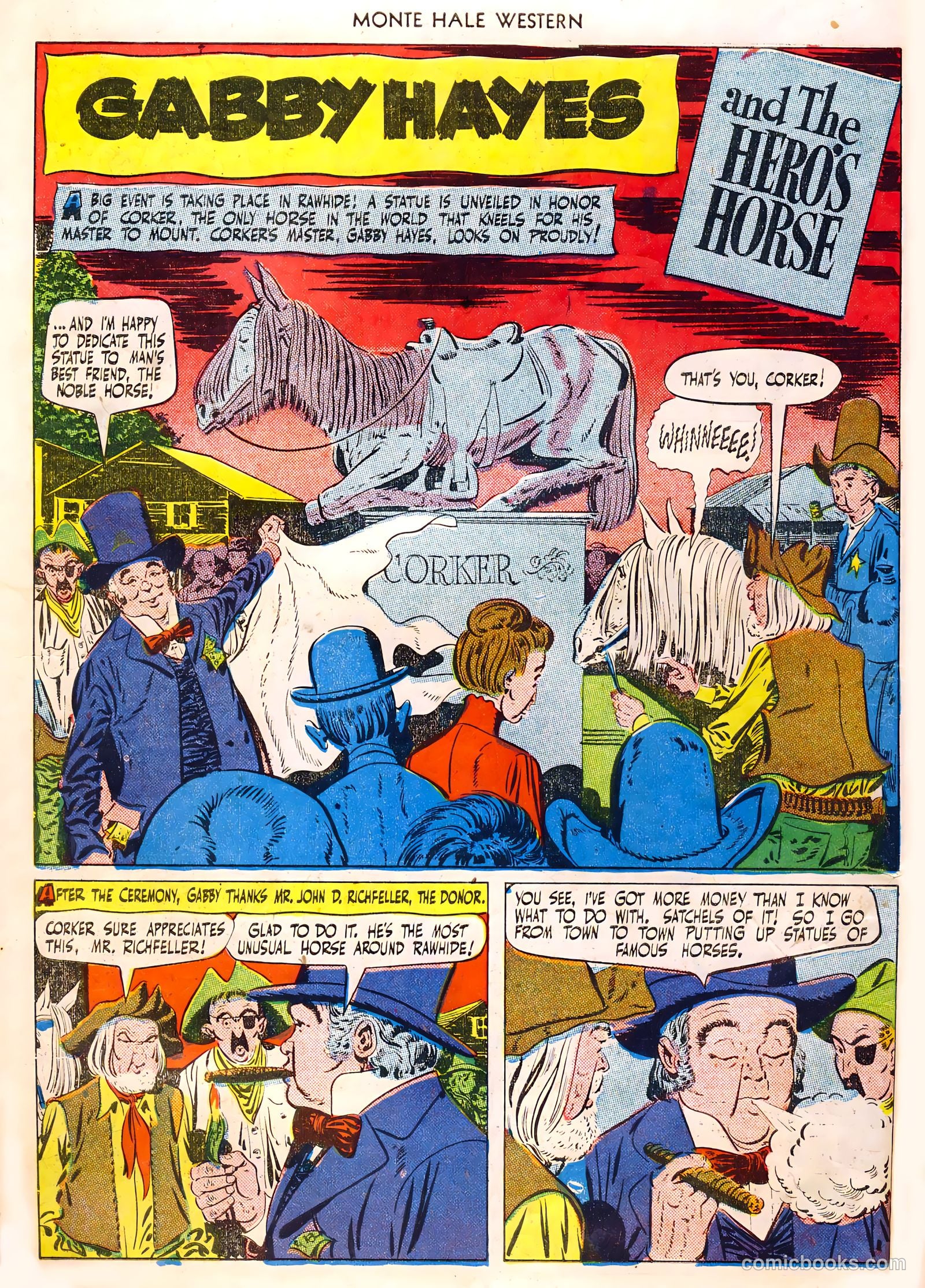 Monte Hale Western #53 (1950) — page 9 of 33