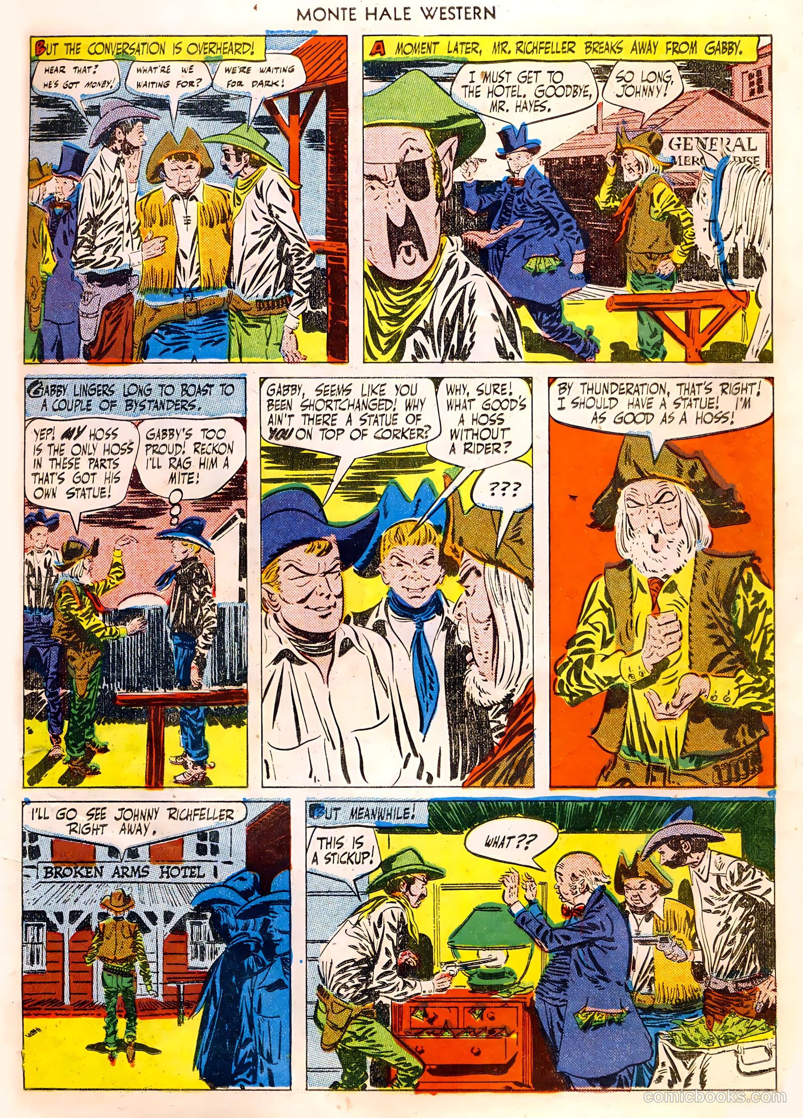 Monte Hale Western #53 (1950) — page 10 of 33