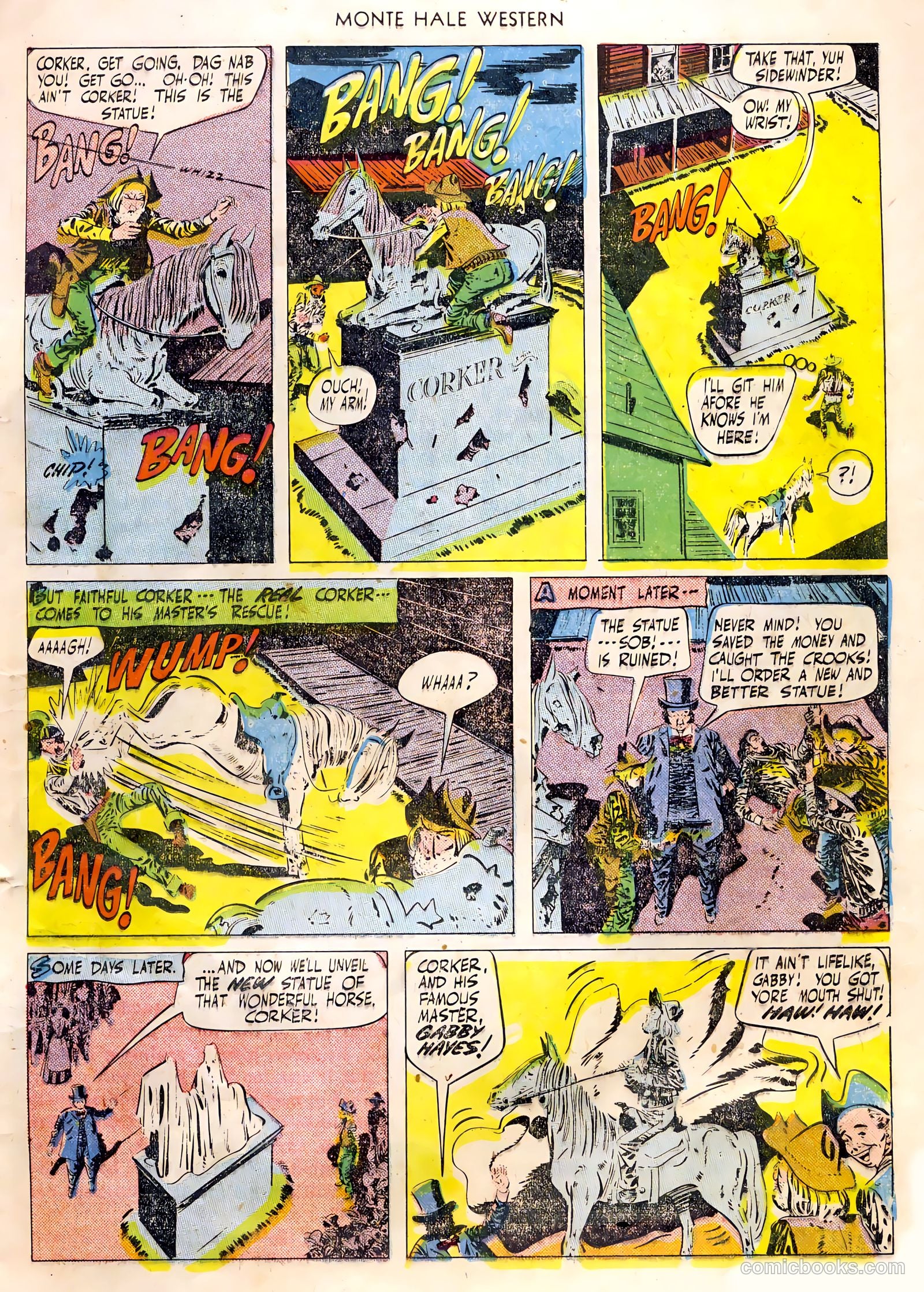 Monte Hale Western #53 (1950) — page 12 of 33