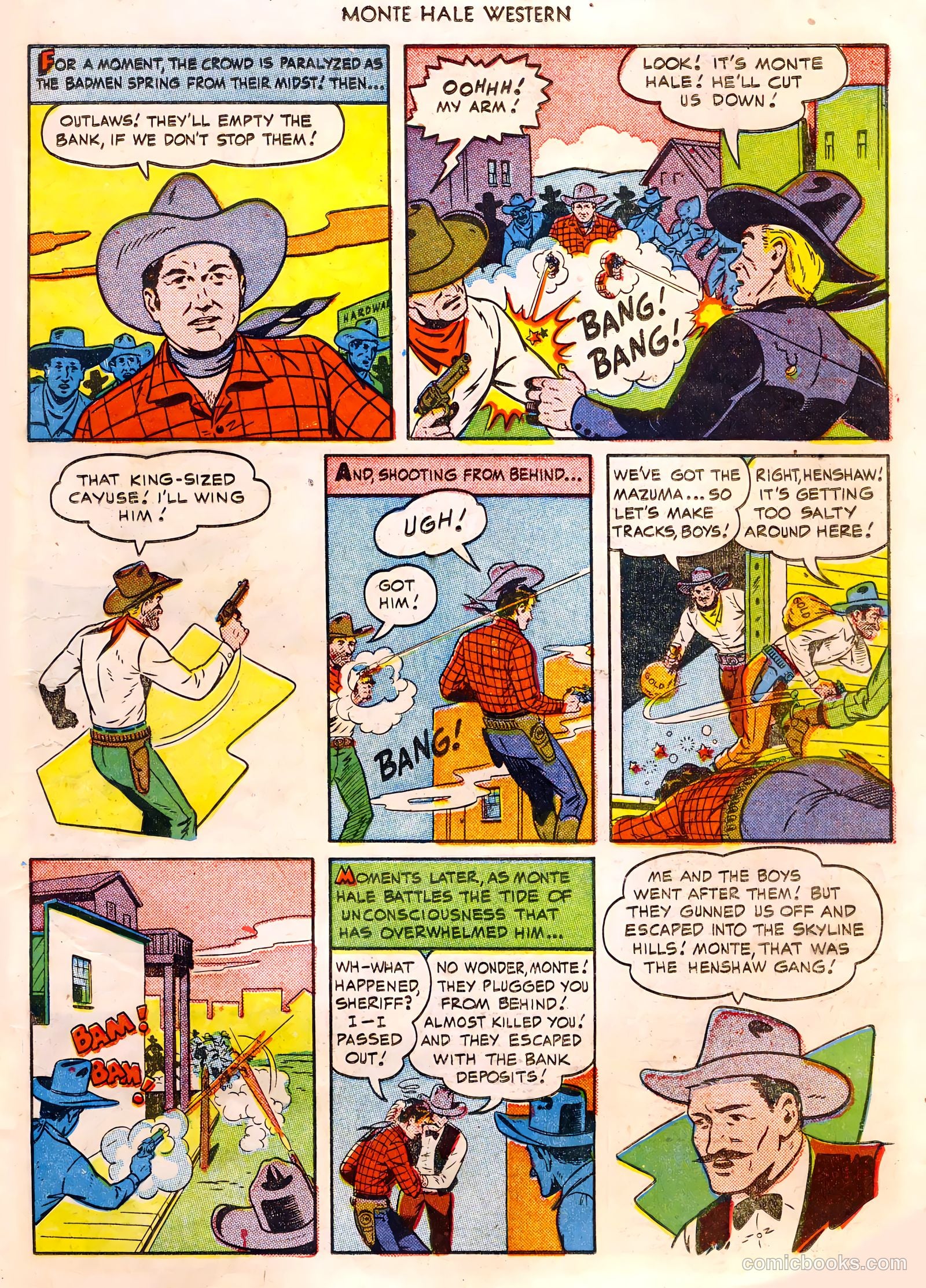 Monte Hale Western #53 (1950) — page 18 of 33