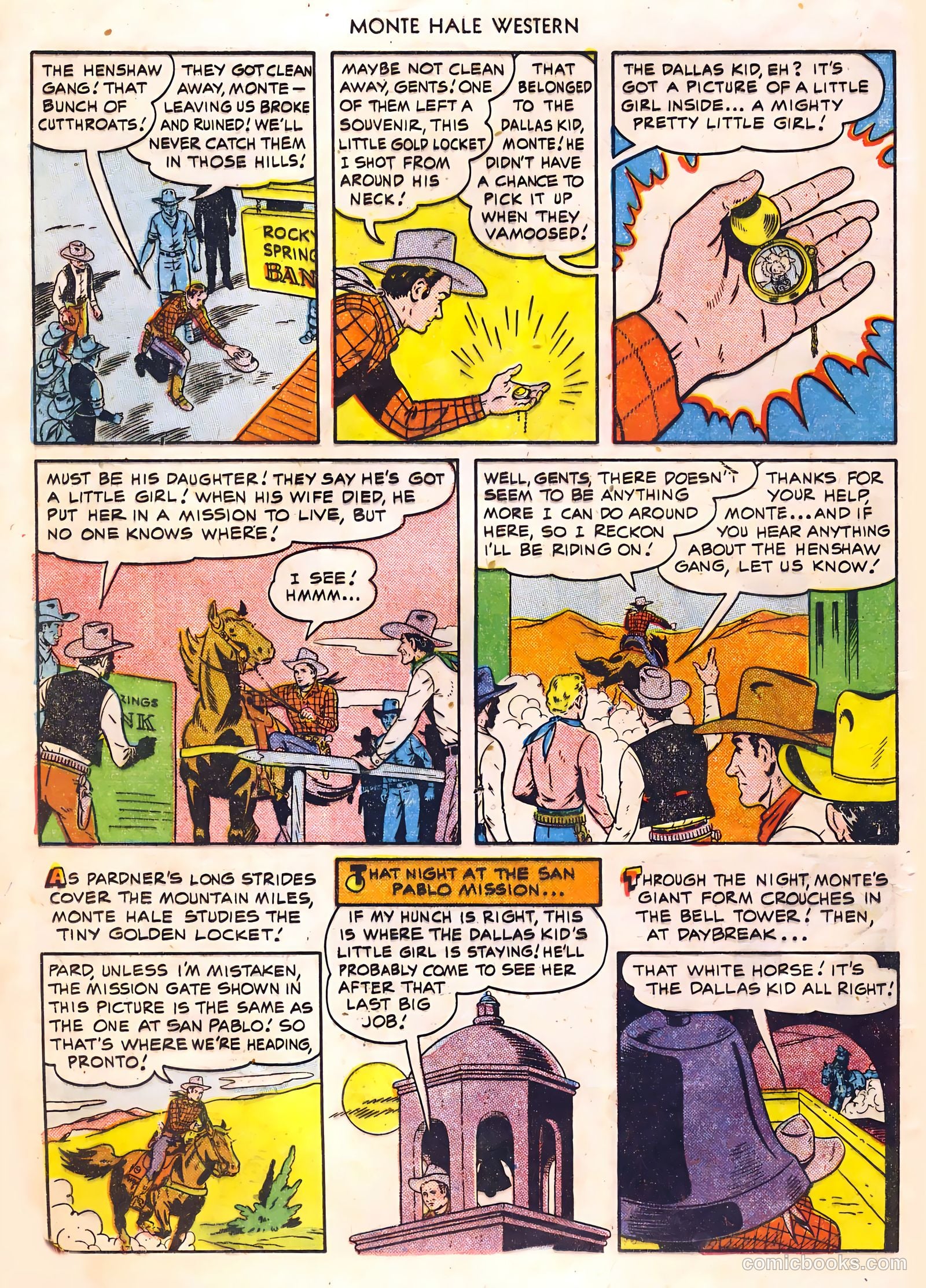 Monte Hale Western #53 (1950) — page 19 of 33