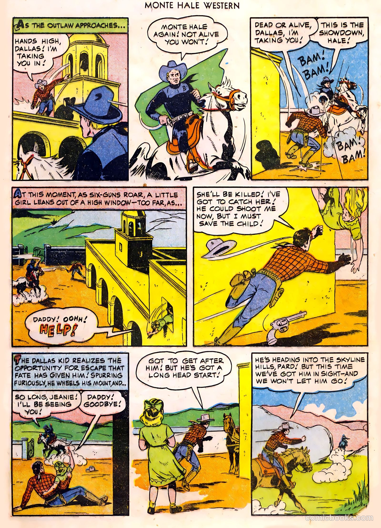Monte Hale Western #53 (1950) — page 20 of 33