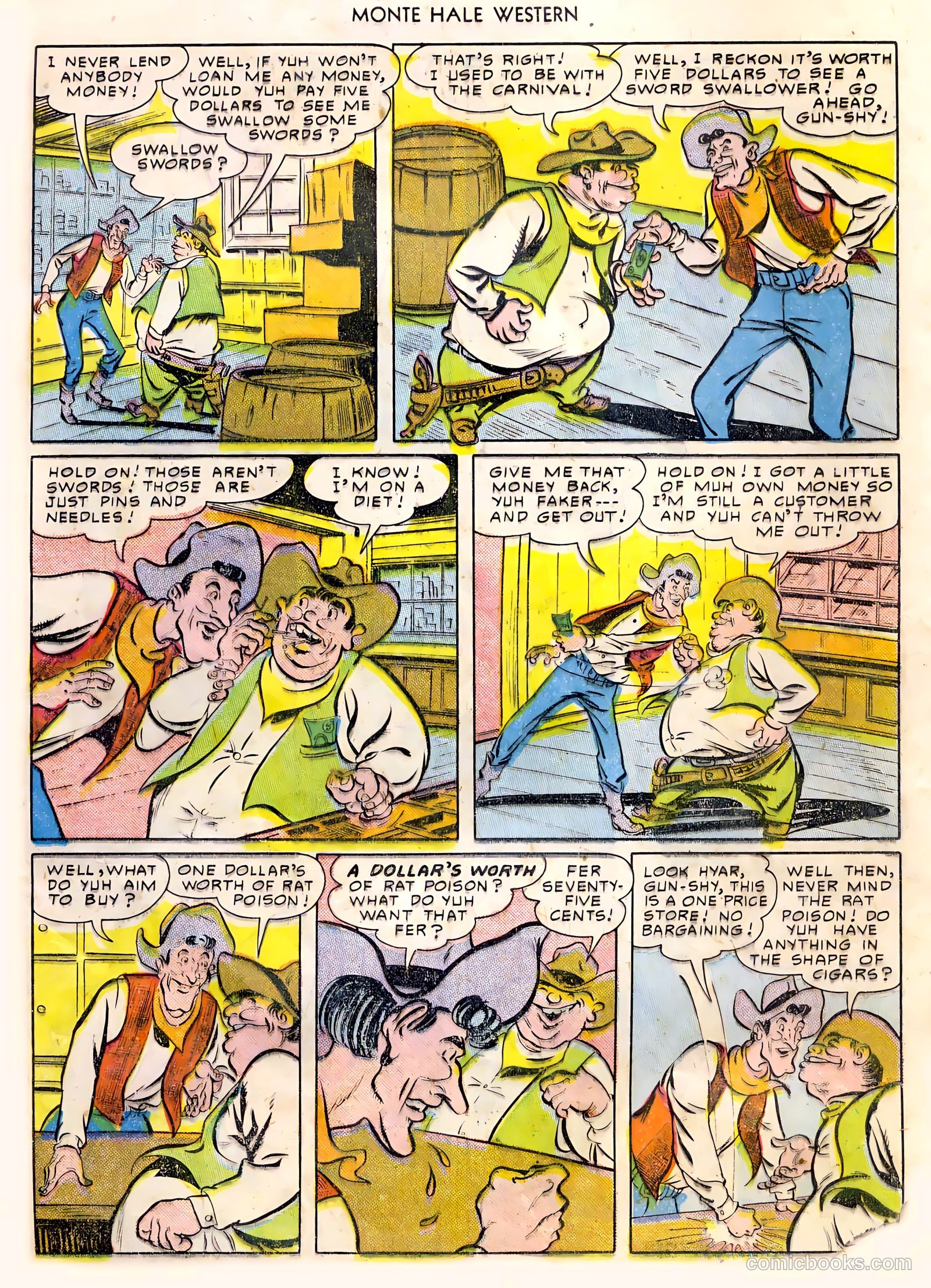 Monte Hale Western #53 (1950) — page 24 of 33