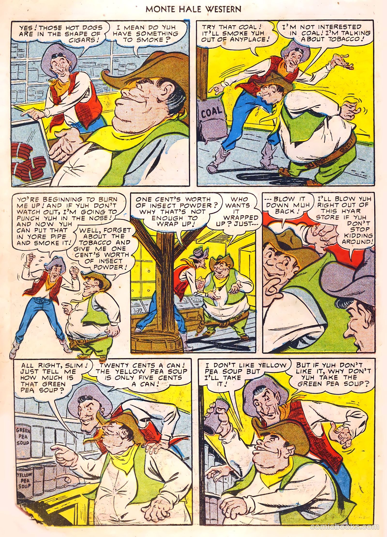 Monte Hale Western #53 (1950) — page 25 of 33