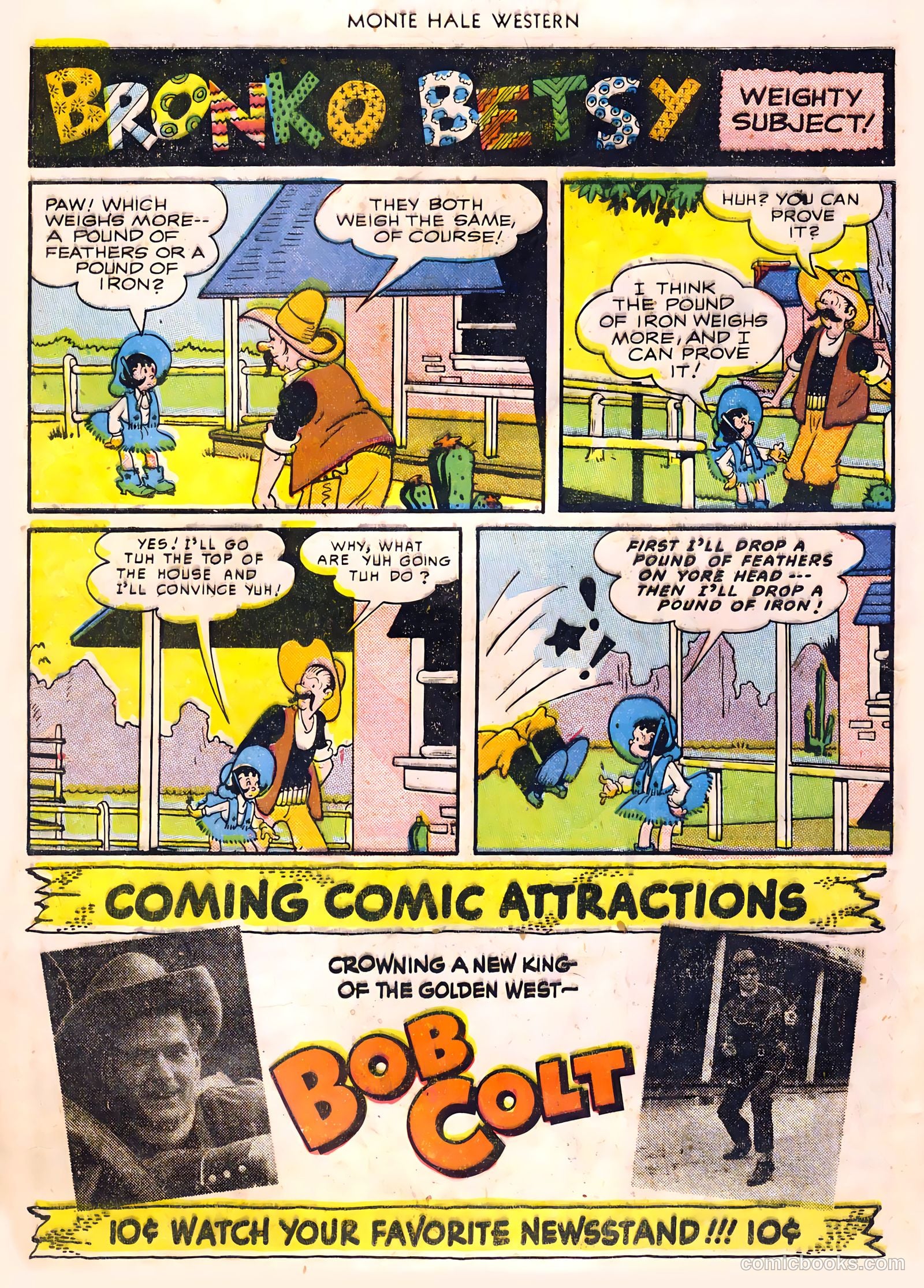 Monte Hale Western #53 (1950) — page 27 of 33