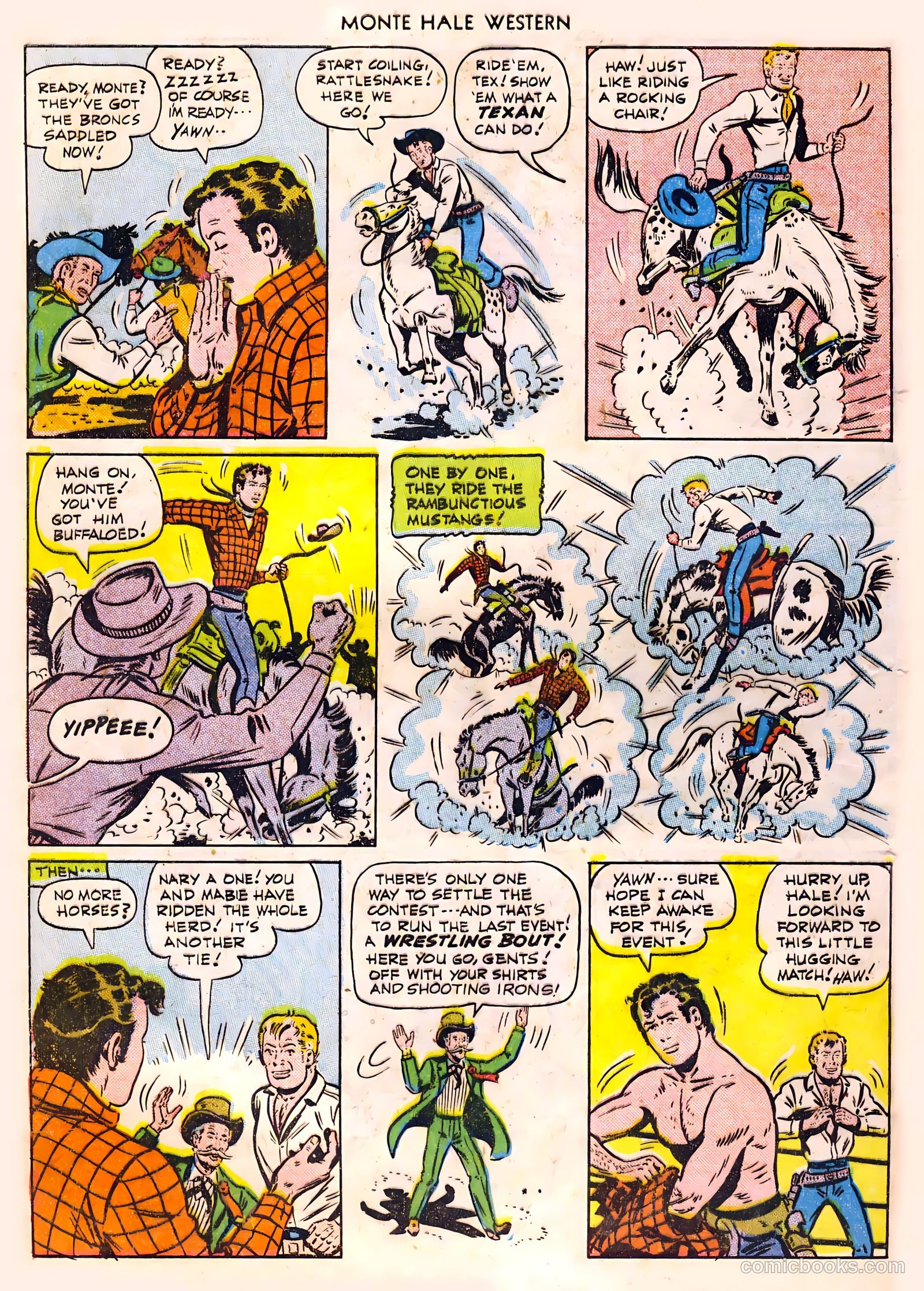Monte Hale Western #53 (1950) — page 31 of 33