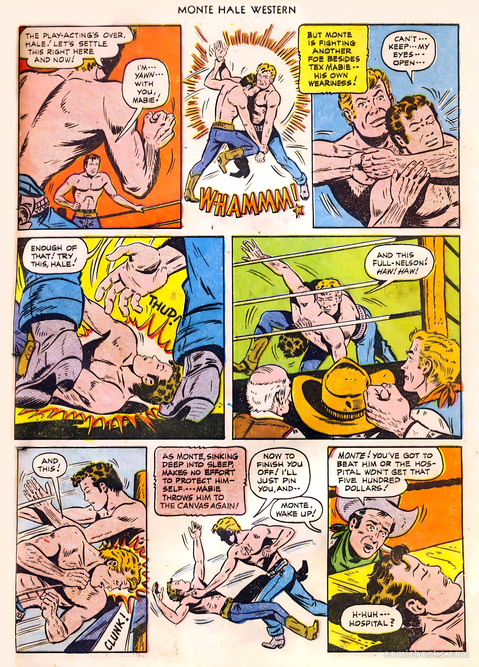 Monte Hale Western #53 (1950) — page 32 of 33