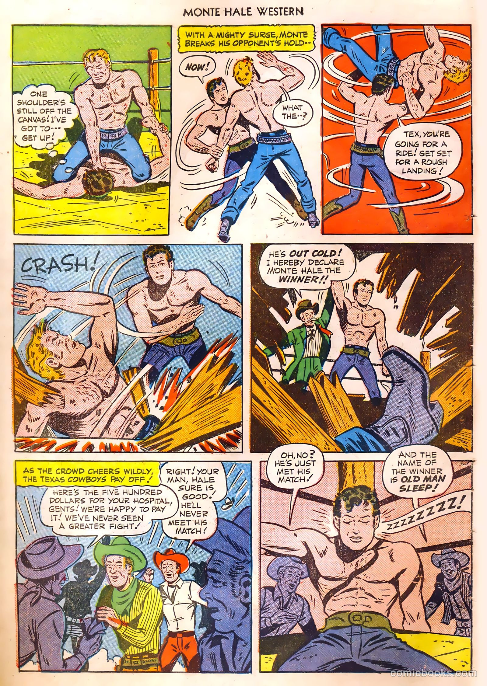 Monte Hale Western #53 (1950) — page 33 of 33