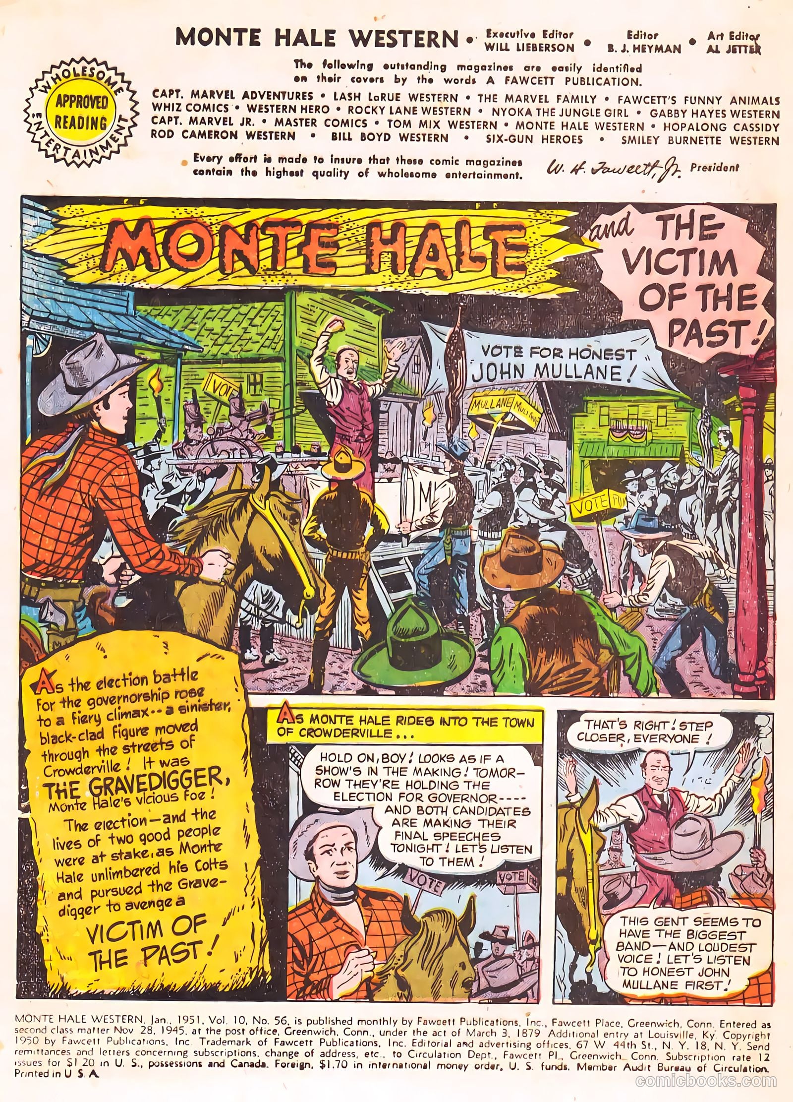 Monte Hale Western #56 (1951) — page 3 of 49