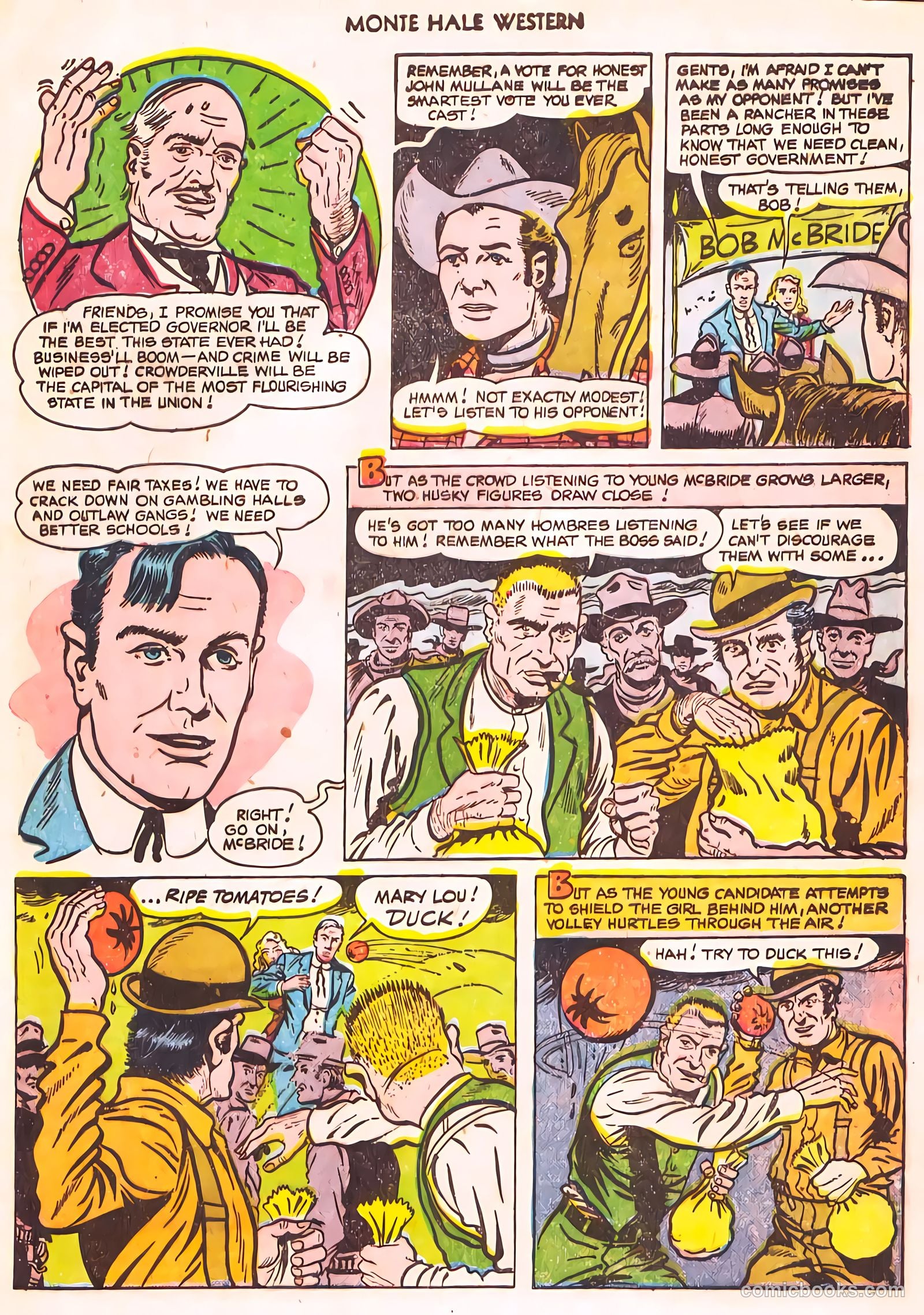 Monte Hale Western #56 (1951) — page 4 of 49