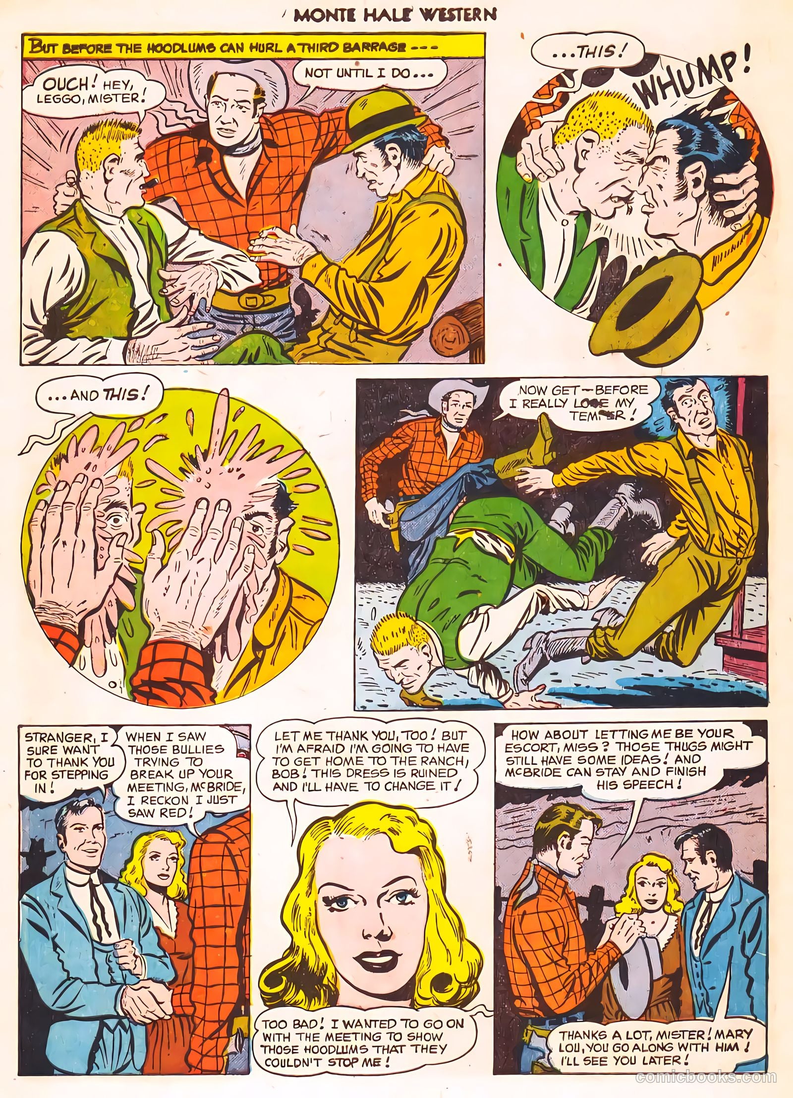 Monte Hale Western #56 (1951) — page 5 of 49