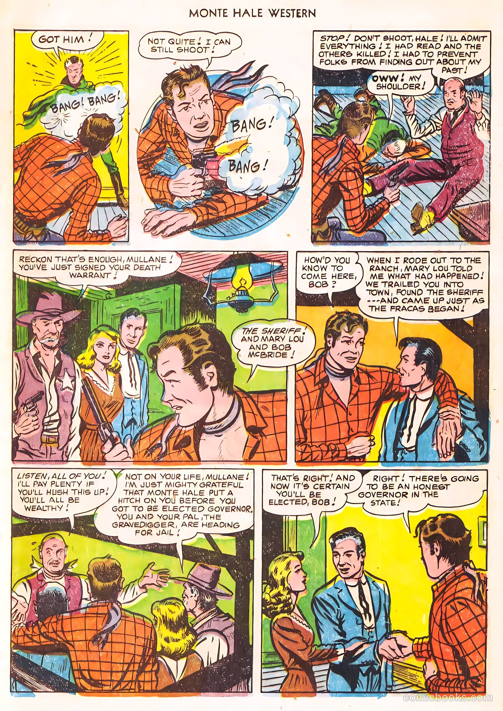 Monte Hale Western #56 (1951) — page 12 of 49