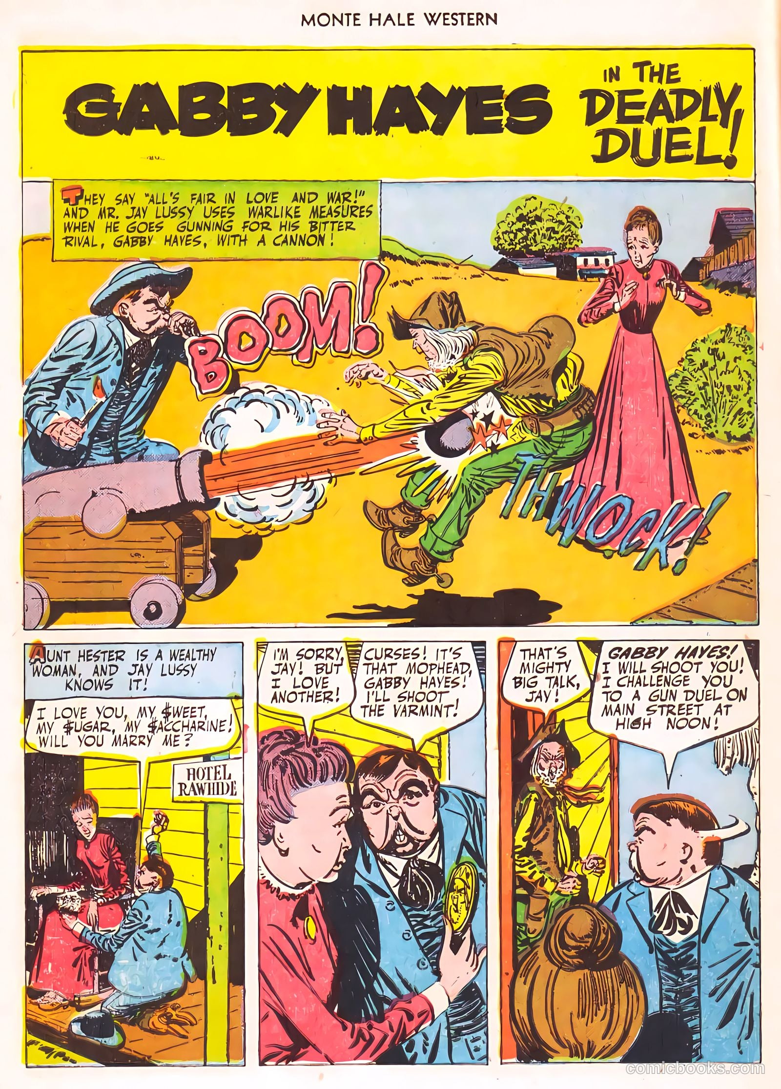 Monte Hale Western #56 (1951) — page 13 of 49