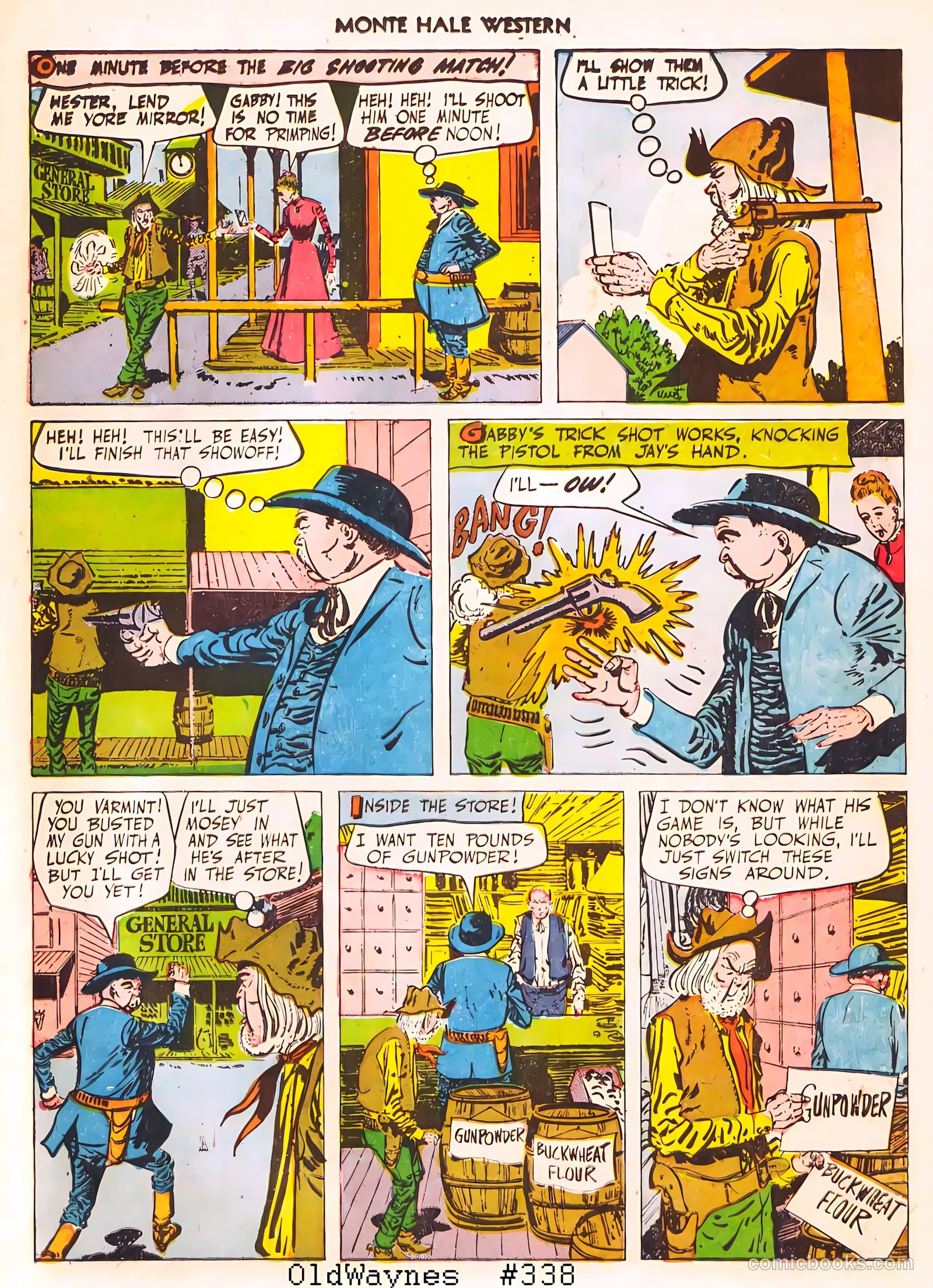 Monte Hale Western #56 (1951) — page 14 of 49