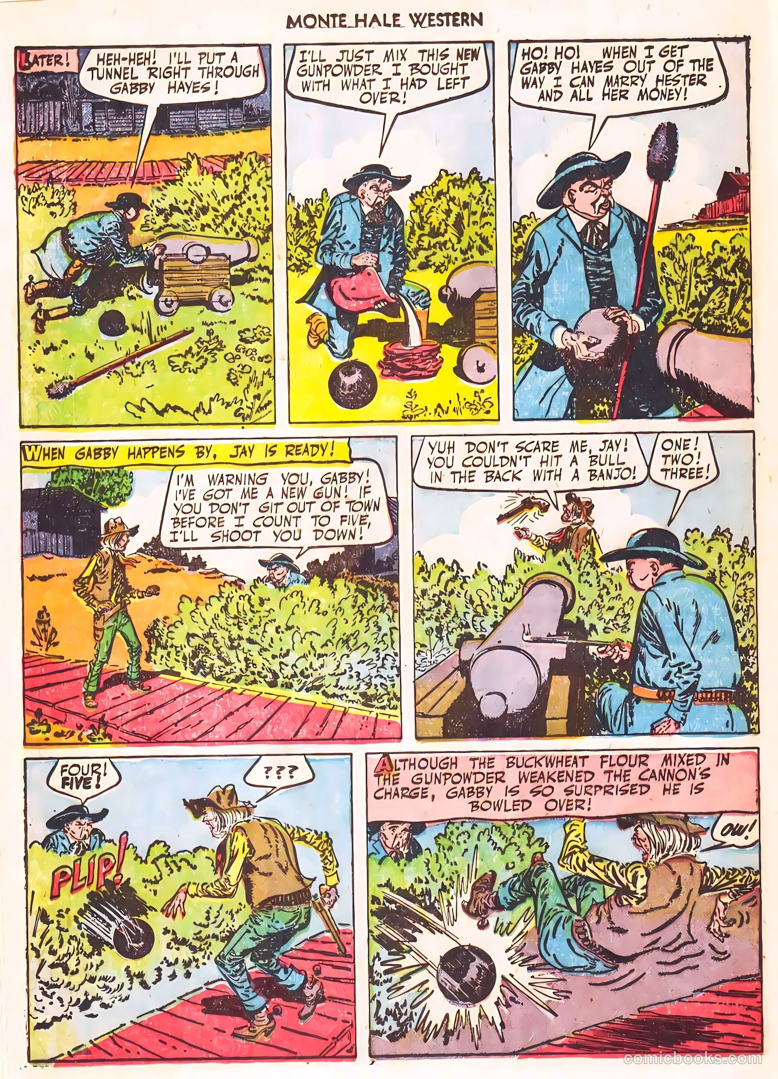 Monte Hale Western #56 (1951) — page 15 of 49