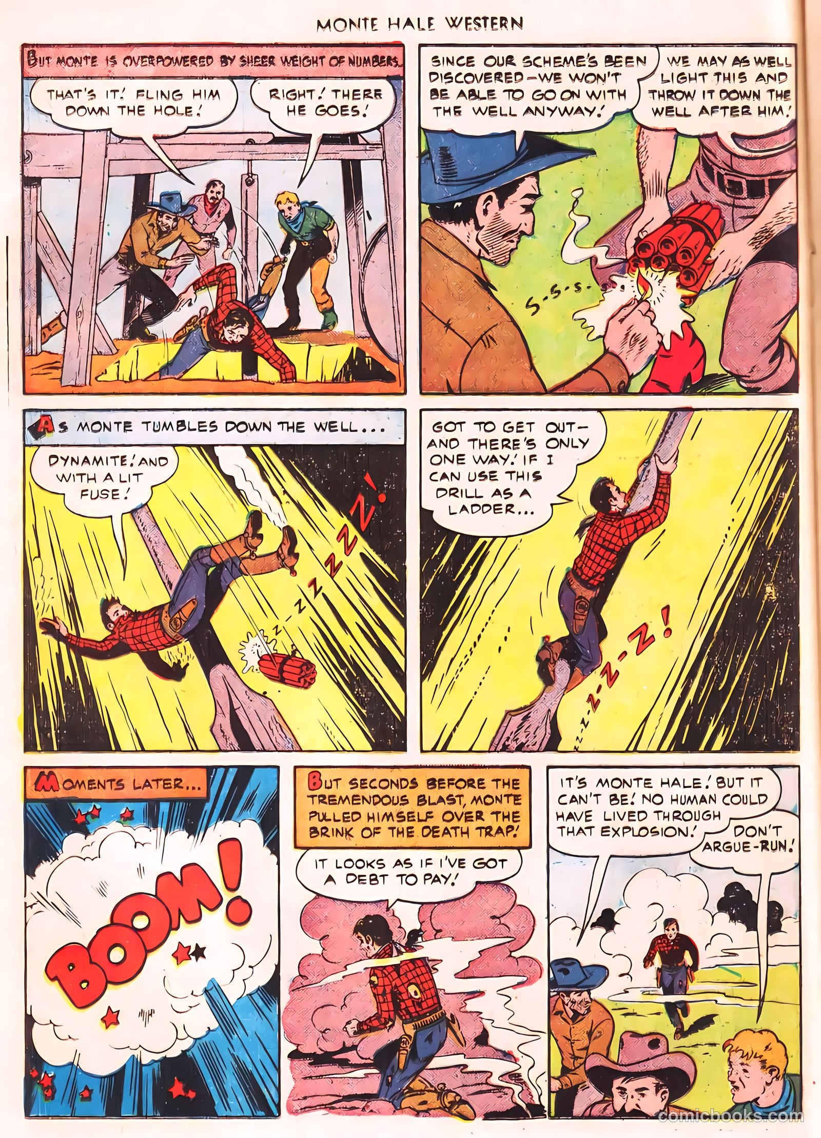 Monte Hale Western #56 (1951) — page 23 of 49